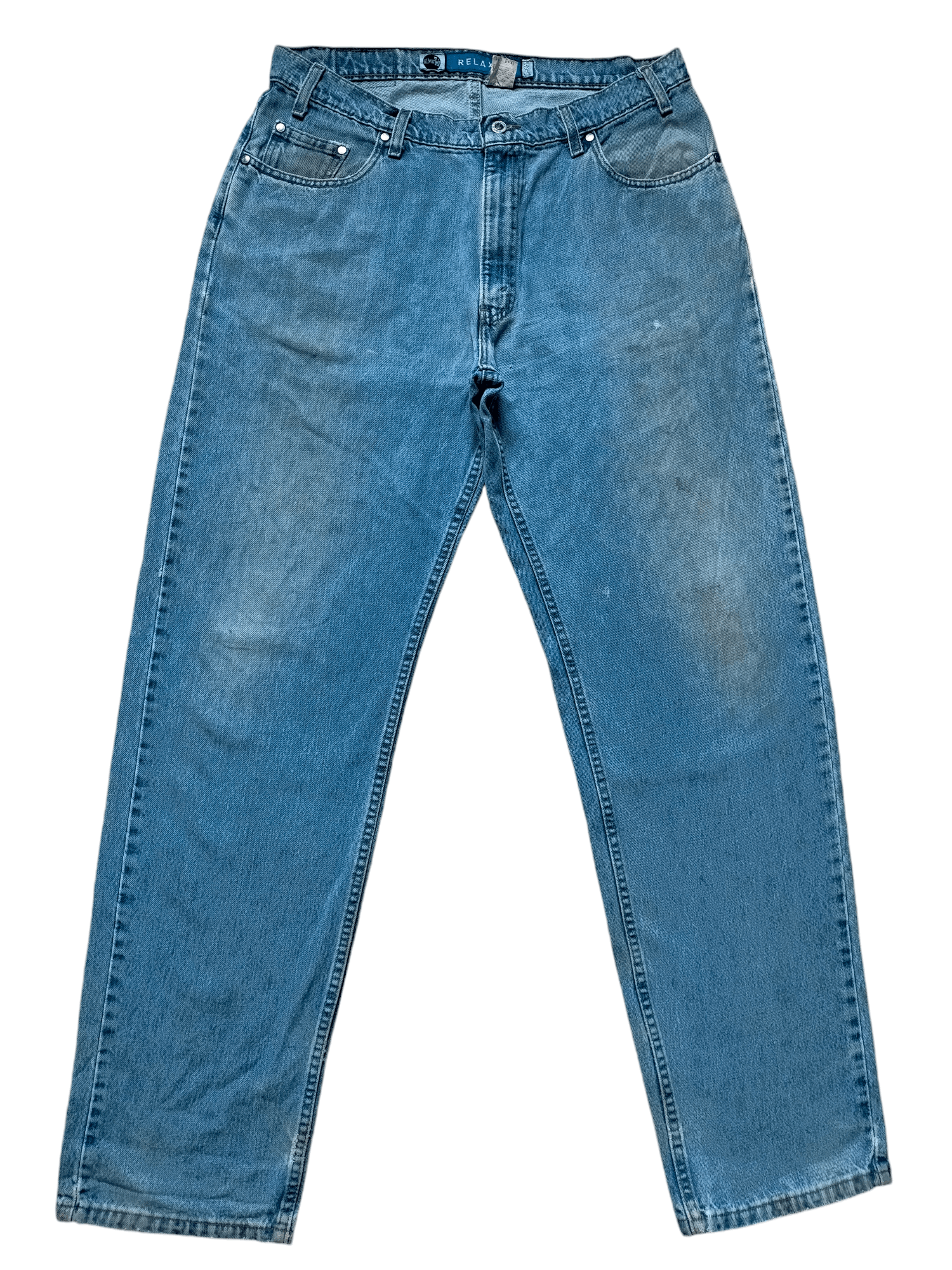 Levi's × Levi's Vintage Clothing Vintage 90s Levis Silvertab Relaxed Denim Pants Size US 35 - 1 Thumbnail