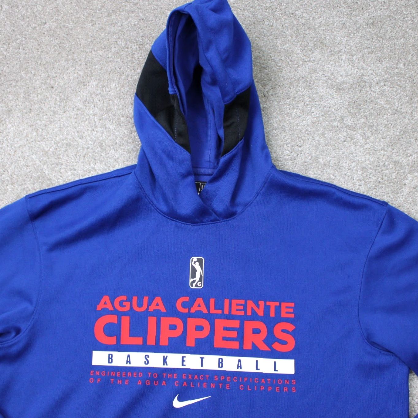 Nike Nike Agua Caliente Clippers Hoodie Mens Medium Blue Dri-Fit Hooded Sweatshirt Size US M / EU 48-50 / 2 - 5 Thumbnail
