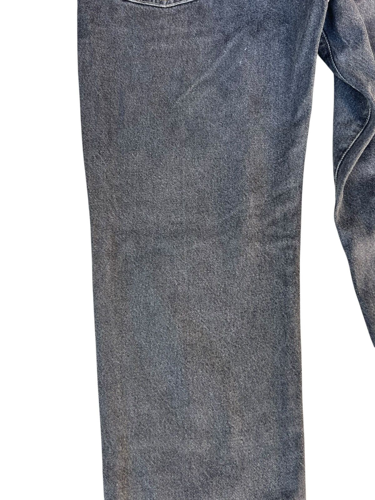 RRL Ralph Lauren × Vintage Vintage 90s RRL Usa Fade Black Stains Denim Baggy Jeans Size US 30 / EU 46 - 18 Thumbnail