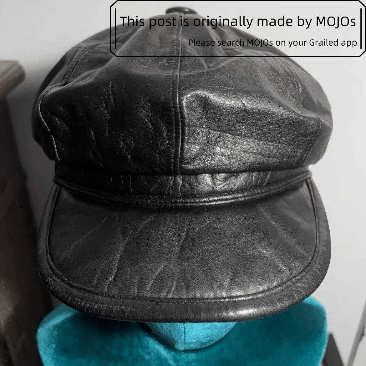 Number (N)ine Number Nine Vintage Leather Painter Hat Size ONE SIZE - 1 Thumbnail