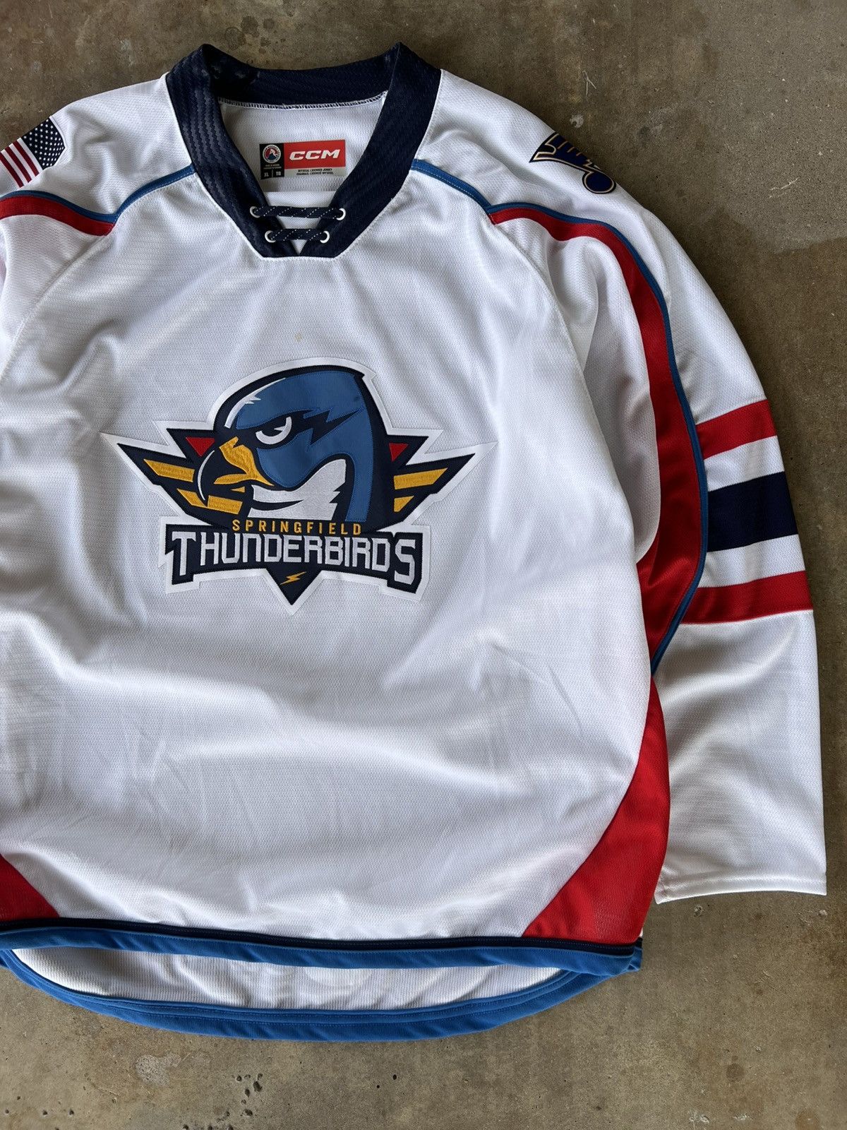 NHL Vintage NHL Peoria Thunderbirds Hockey Jersey Size US XL / EU 56 / 4 - 2 Thumbnail