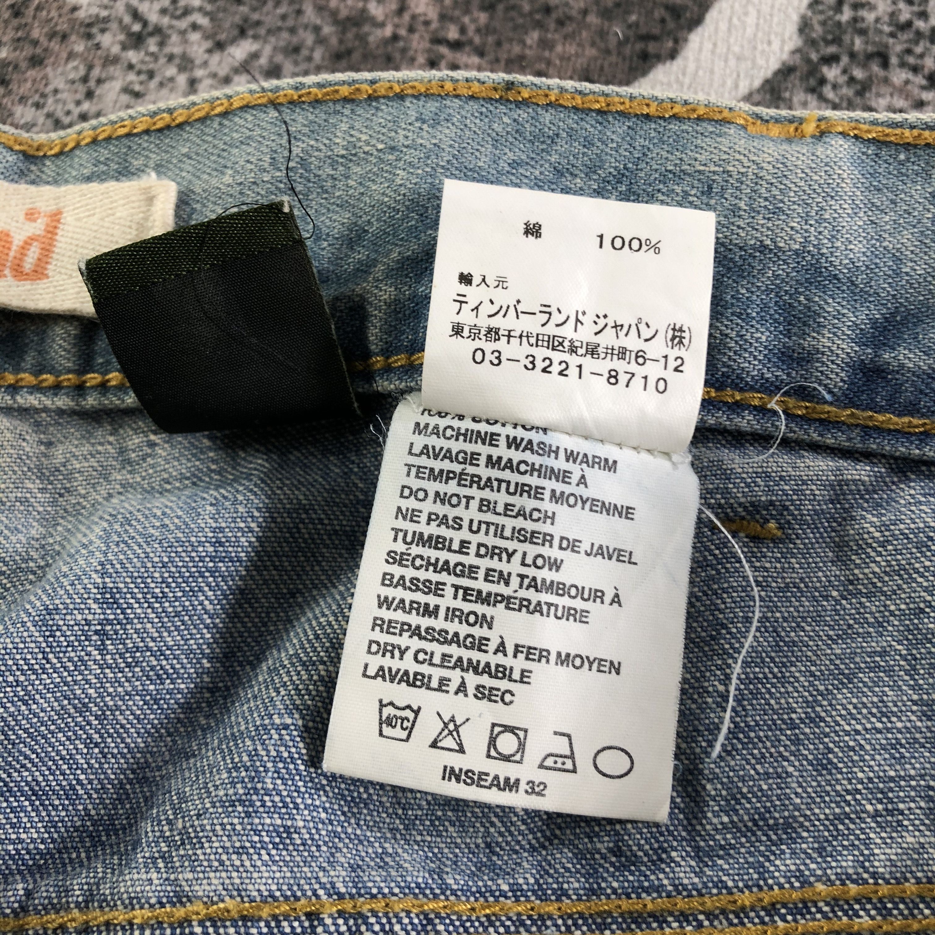 Timberland Vintage Timberland Carpenter Jeans Baggy Denim KJ2945 Size US 35 - 10 Thumbnail