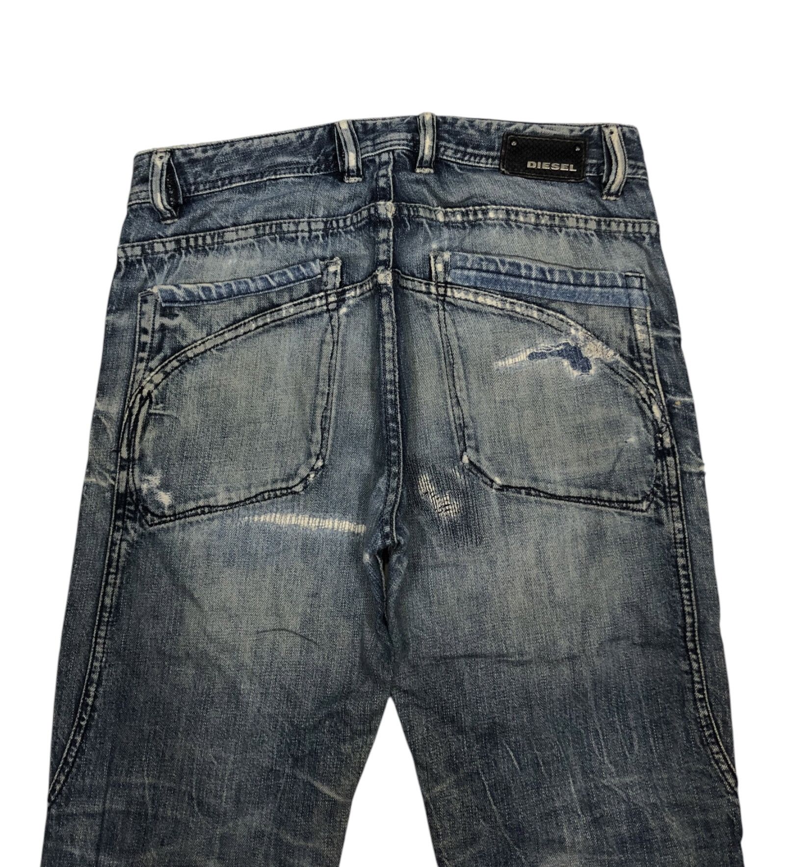 Diesel 🔥RARE DIESEL DISTRESSED DENIM UNDERCOVER STYLE DESIGN Size US 30 / EU 46 - 11 Thumbnail