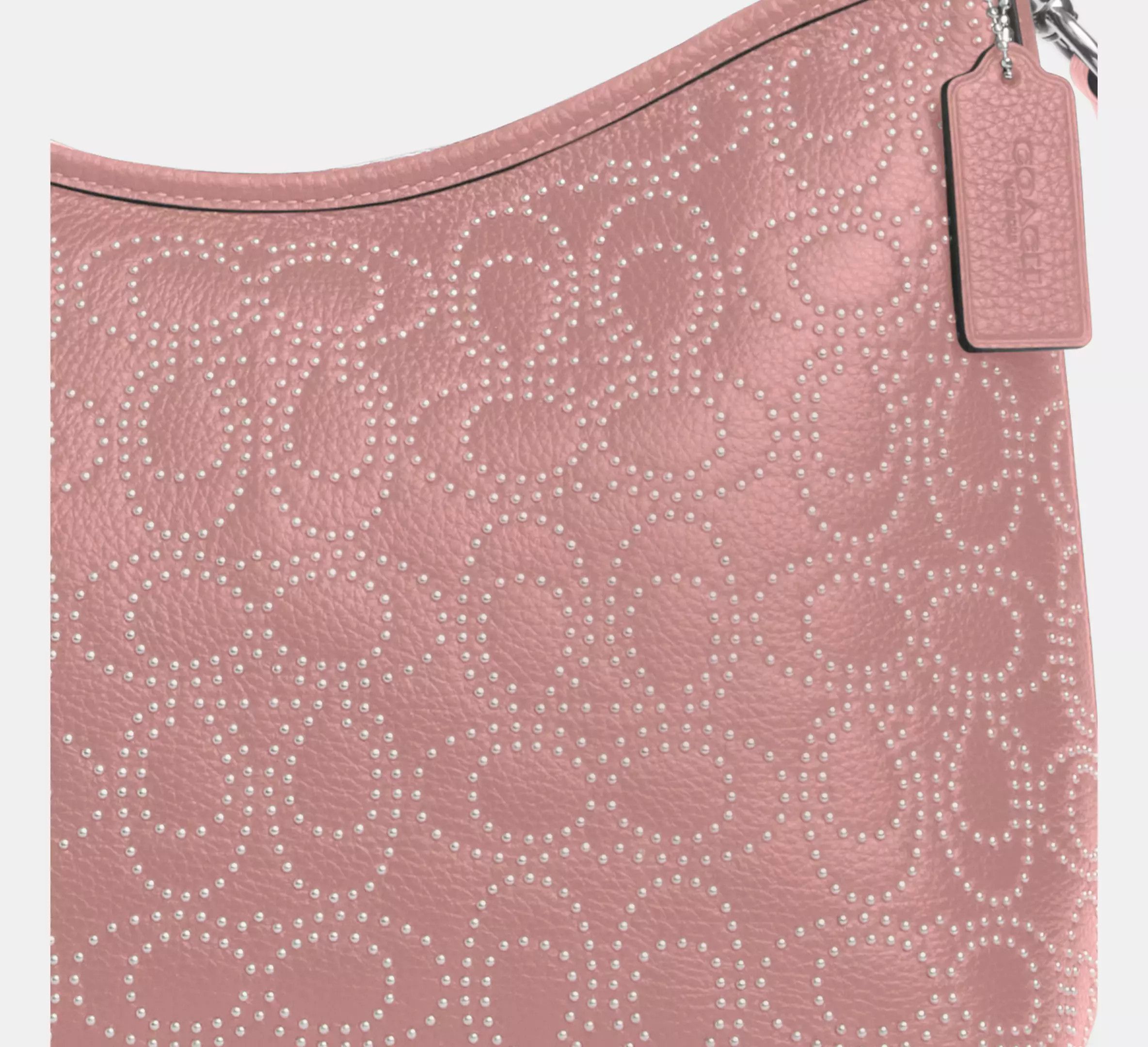 Coach Laurel Shoulder Bag With Signature Rivets CX258 Size ONE SIZE - 14 Thumbnail