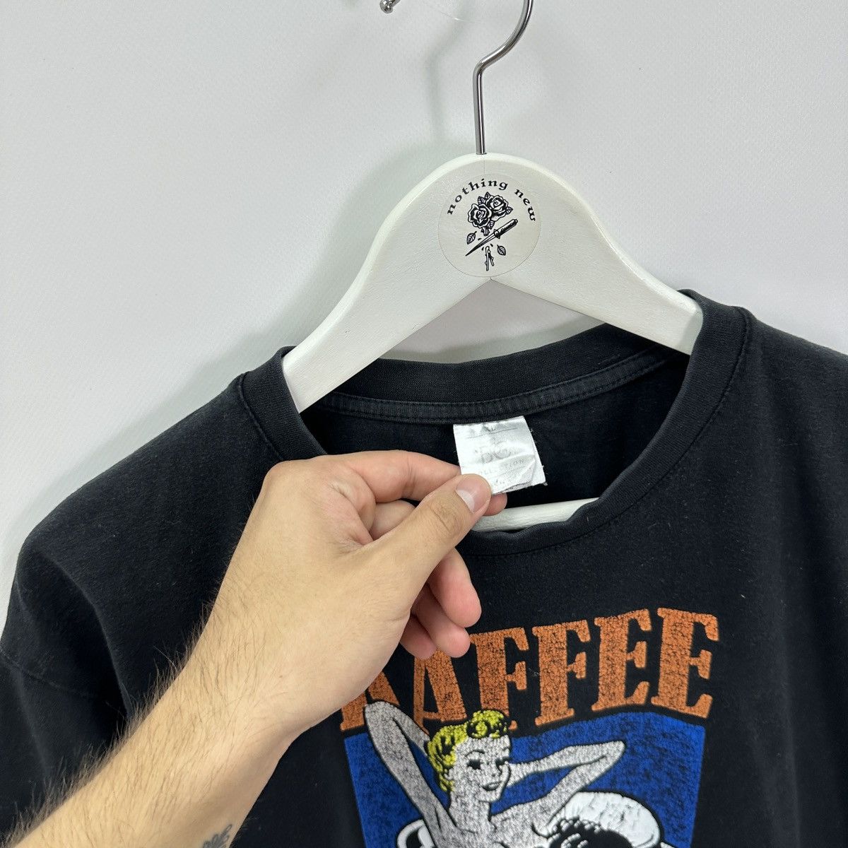 Vintage Vintage 90s Coffe with Milf humor tee y2k washed hype Sex Size US XL / EU 56 / 4 - 5 Thumbnail
