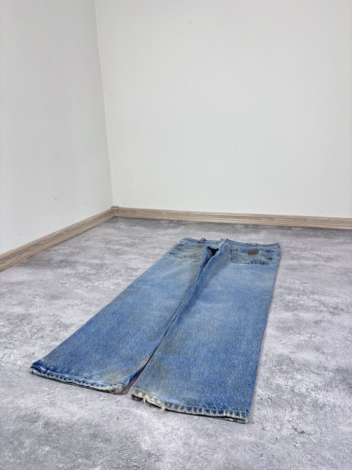 Carhartt Vintage Carhartt Faded Blue Denim Jeans Relaxed Fit Size US 32 / EU 48 - 3 Thumbnail
