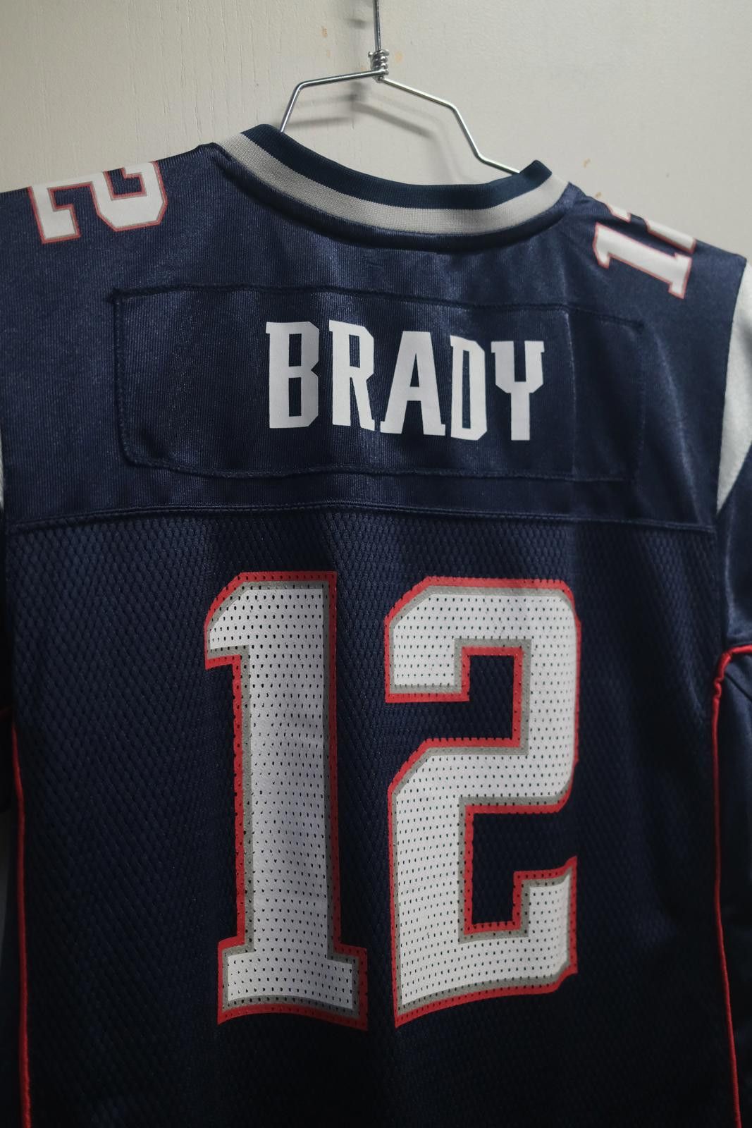 Reebok 2010's Reebok New England Patriots Brady #12 Football Jersey Size ONE SIZE - 3 Thumbnail
