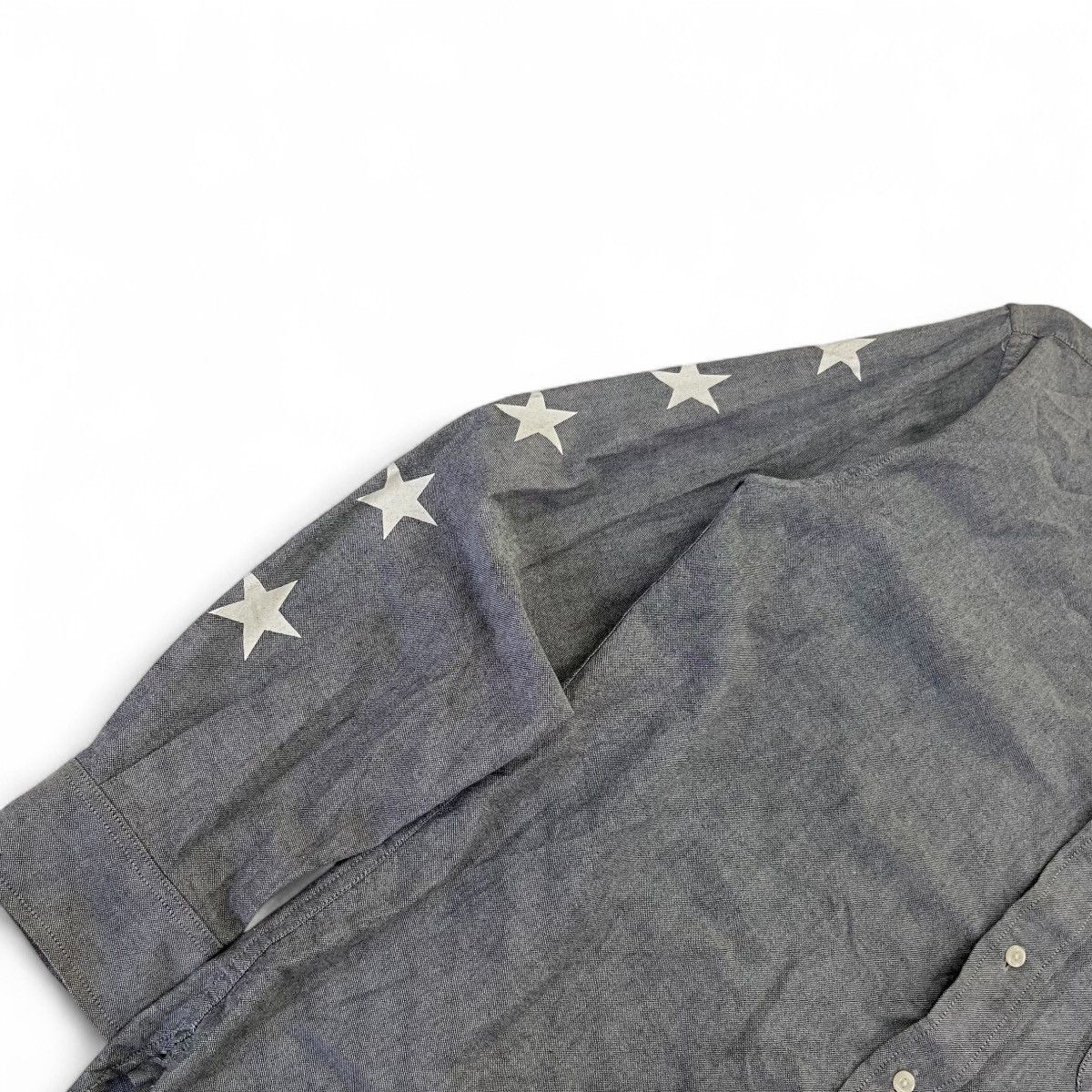 atmos Atmos Lab Button Up Shirt Star Printed Sleeve Size US L / EU 52-54 / 3 - 3 Thumbnail