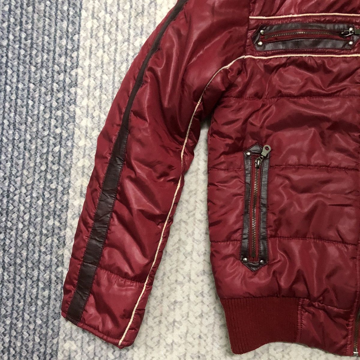 If Six Was Nine Rare In The Attic Designer Seditionaries/Punk Puffer Jacket Size US XXS / EU 40 - 4 Thumbnail