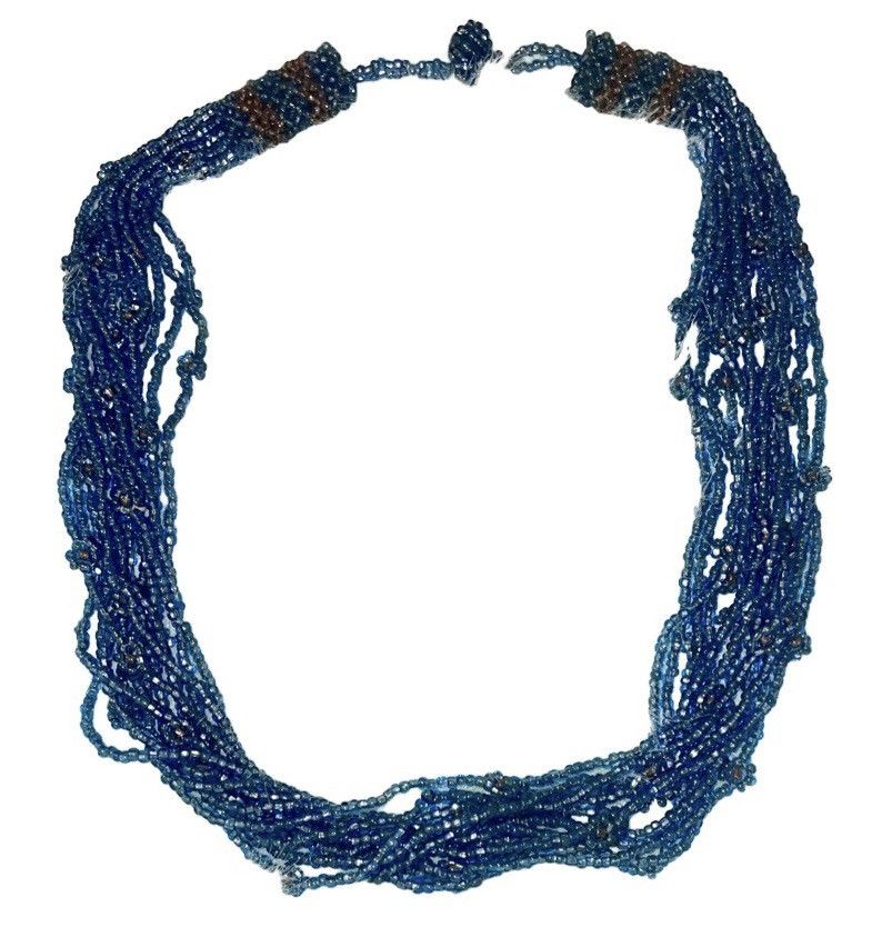 Vintage Vintage Huichol Tribe Hand Beaded Necklace Size ONE SIZE - 12 Thumbnail