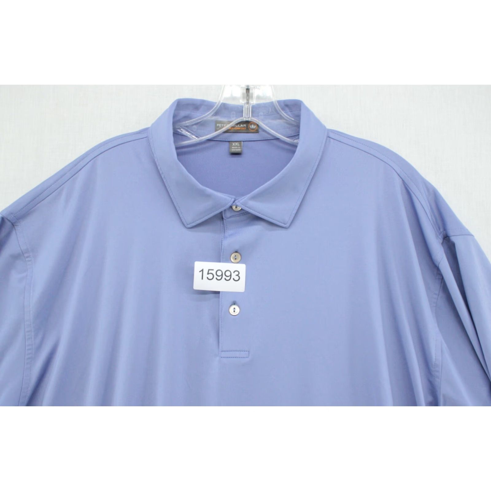 Peter Millar Peter Millar Summer Comfort Polo Shirt Men's 2XL XXL Blue Golf Stretch Preppy Shirt Polo Size US XXL / EU 58 / 5 - 8 Thumbnail