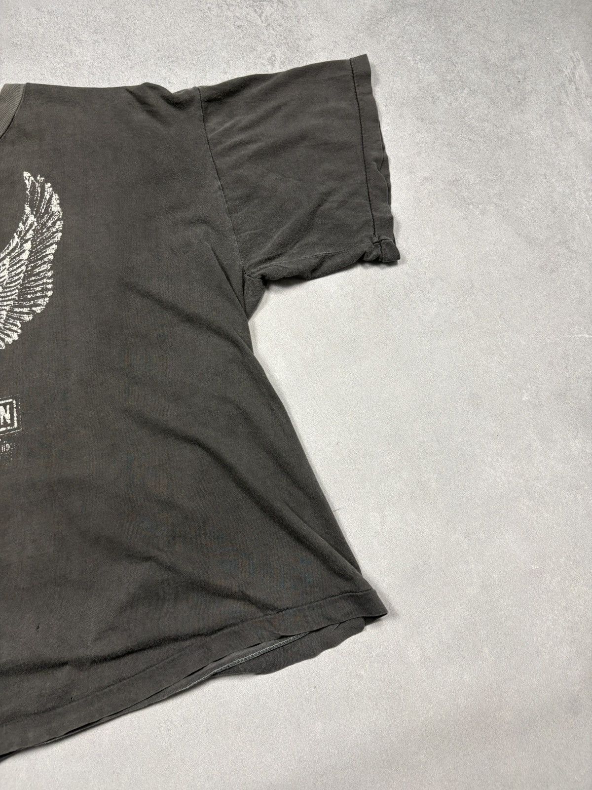 Harley Davidson Vintage 80s Harley Davidson Eagle Motorcycles Fade Biker Tee Size US M / EU 48-50 / 2 - 5 Thumbnail