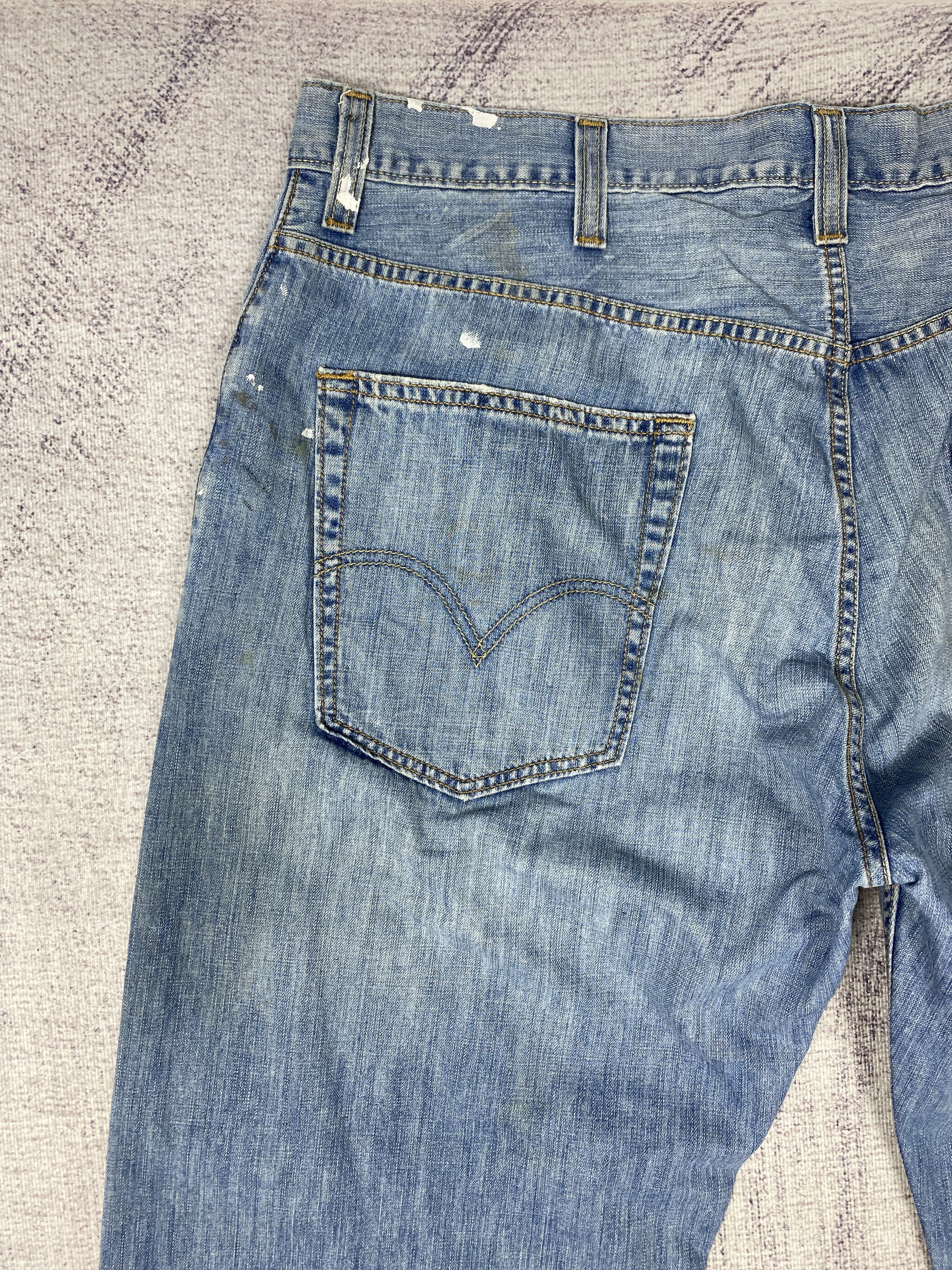 Vintage Vintage Levi's 569 Loose Straight Light Blue Denim PT0480 Size US 38 / EU 54 - 11 Thumbnail