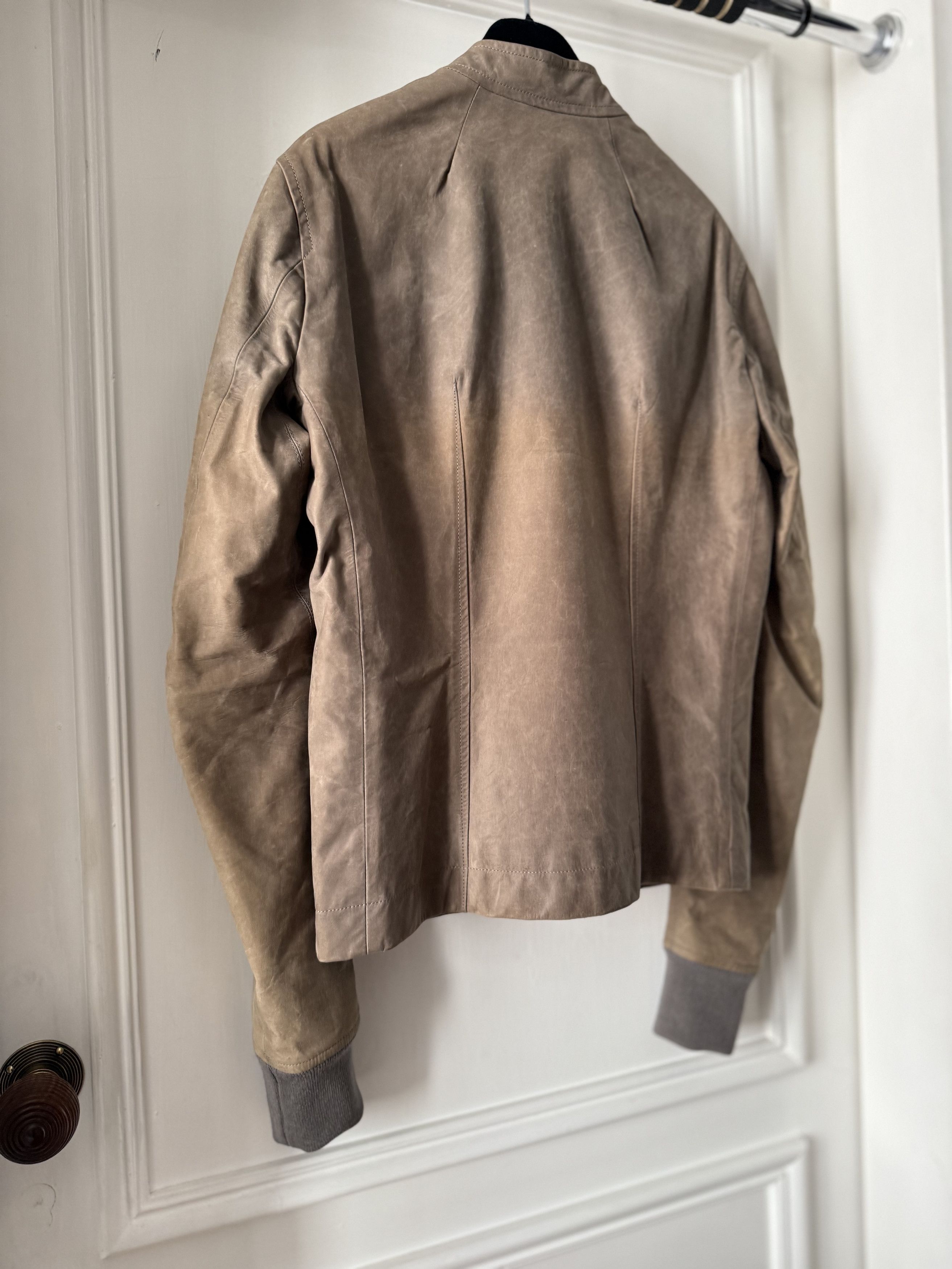 Rick Owens Rick Owens leather jacket -WORN COUPLE OF TIMES Size US M / EU 48-50 / 2 - 7 Thumbnail
