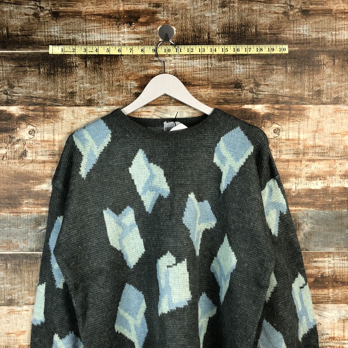 Homespun Knitwear × Japanese Brand Last Sands vintage Grey Knitwear sweatshirt #A2243 Size US M / EU 48-50 / 2 - 2 Thumbnail