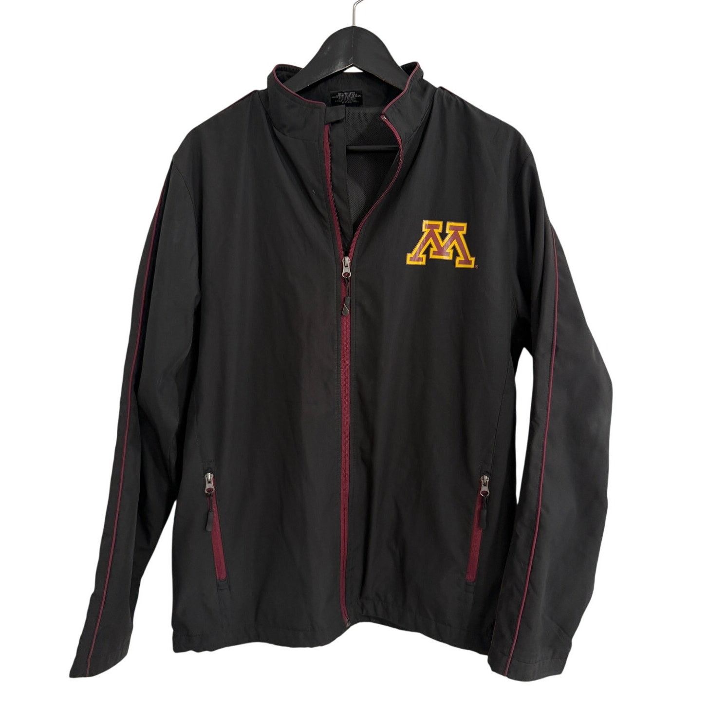 Colosseum Athletics Minnesota Gophers Black Full-Zip Windbreaker Size Medium Size US M / EU 48-50 / 2 - 1 Thumbnail
