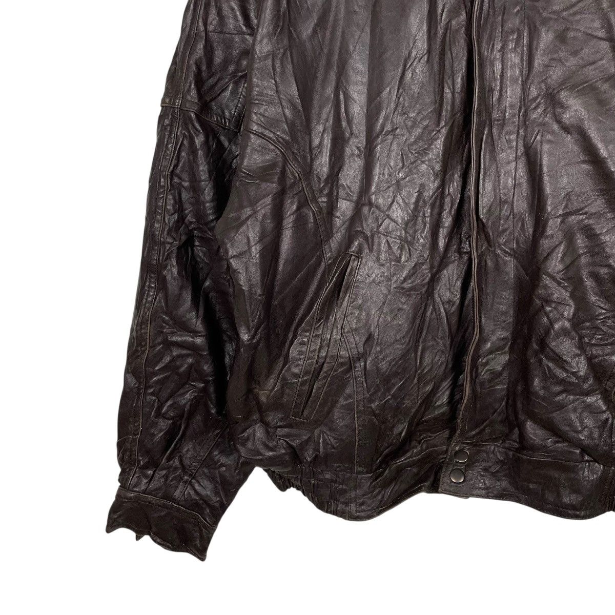 Croft & Barrow Croft & Barrow Leather Jacket Size US XL / EU 56 / 4 - 3 Thumbnail