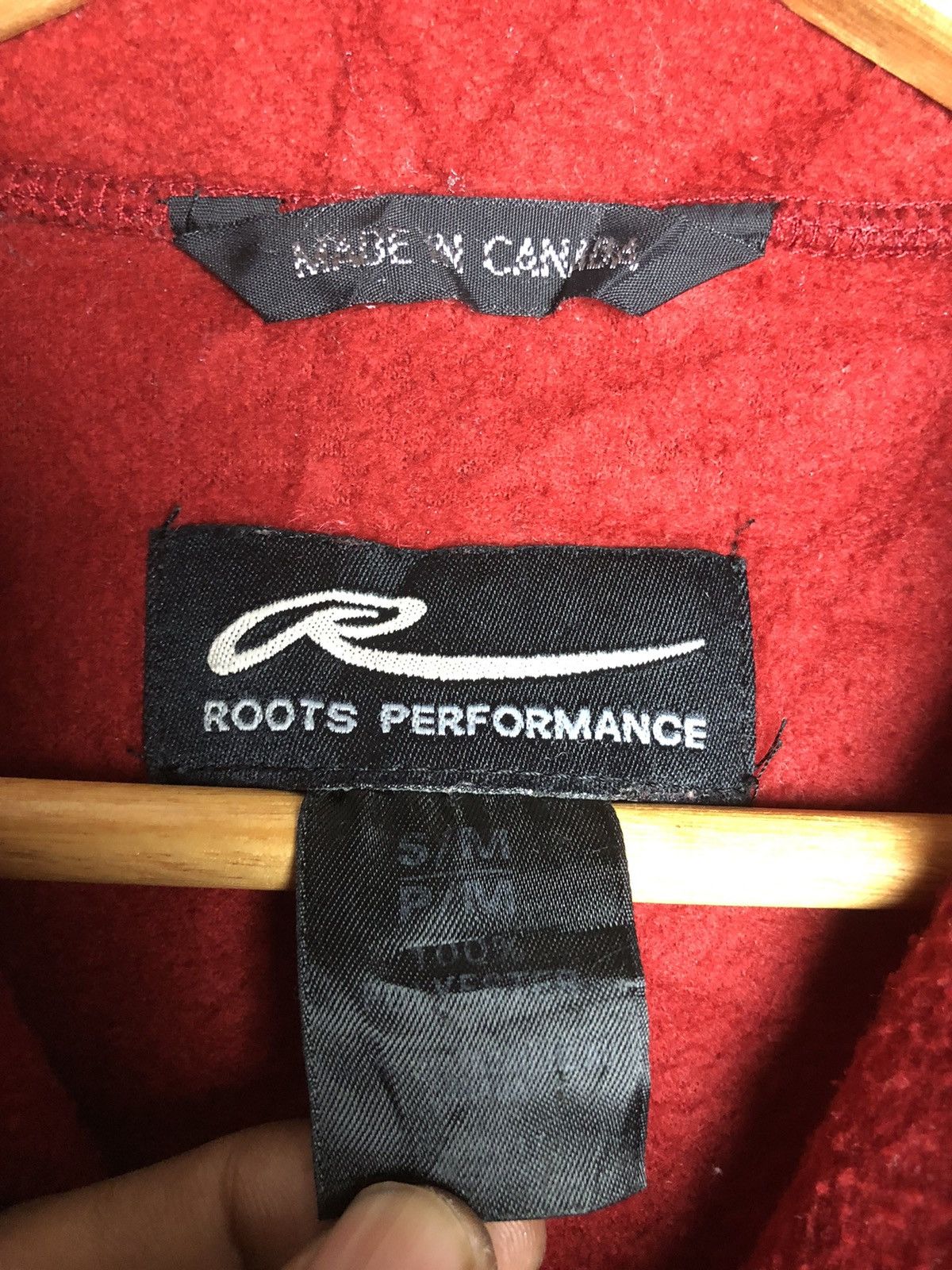 Japanese Brand × Vintage Vintage 90s Roots Performance Halfzipper Fleece Sweatshirt Size US M / EU 48-50 / 2 - 16 Thumbnail