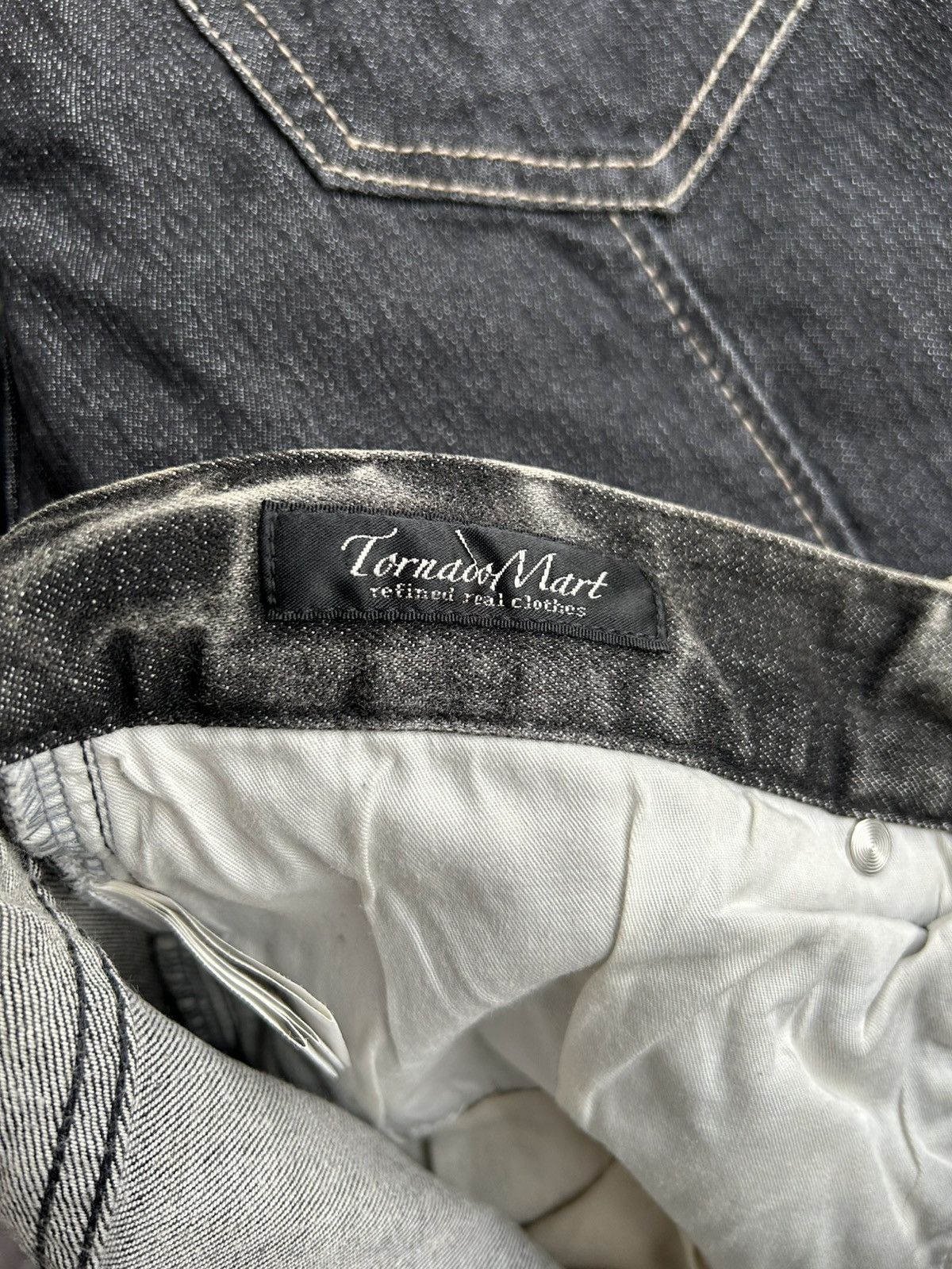 Tornado Mart Tornado Mart Acid Wash Punk Pants Size US 32 / EU 48 - 16 Thumbnail