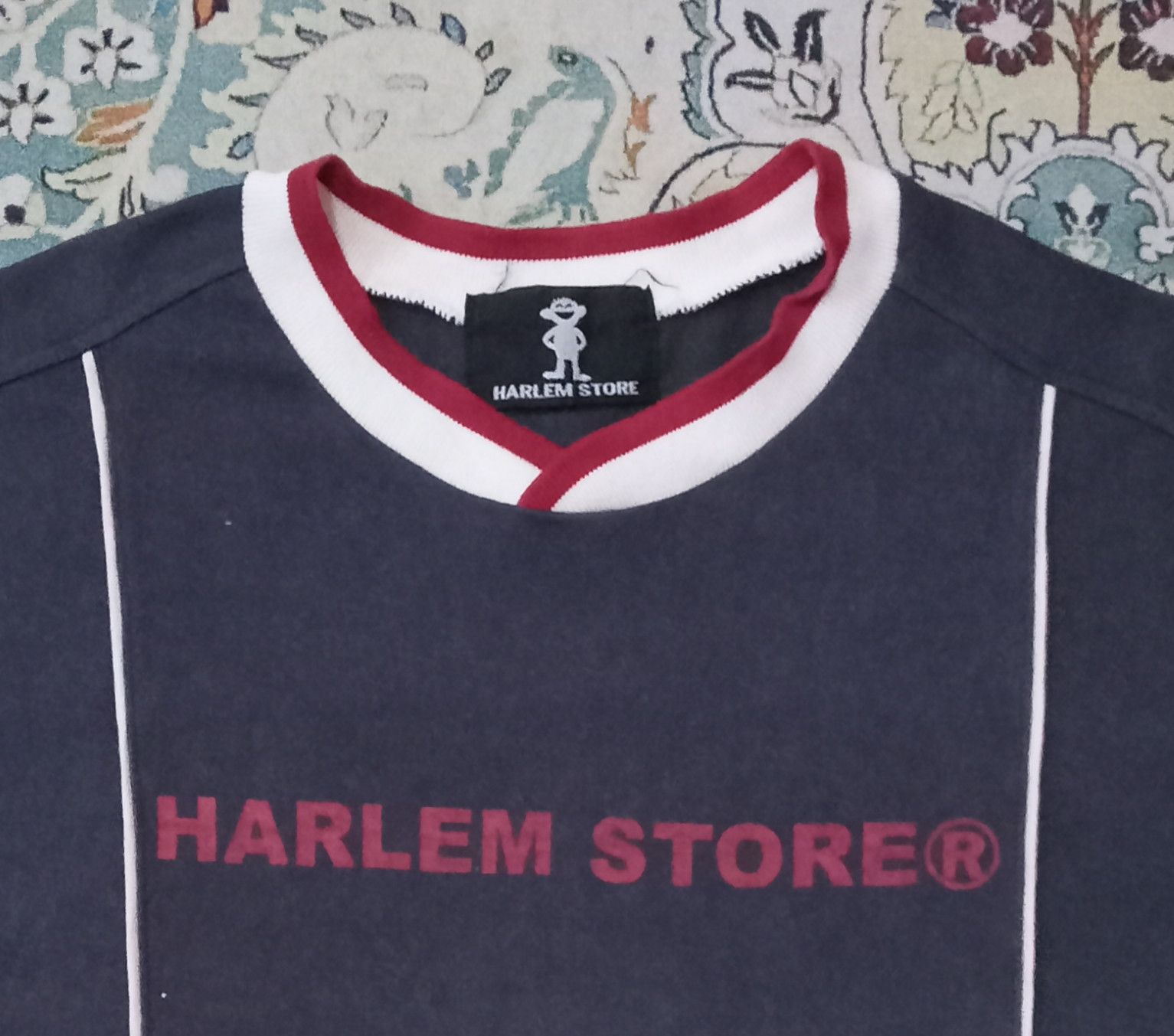 Japanese Brand Harlem Store Extremely Rare Design Vintage T Shirt Size US L / EU 52-54 / 3 - 3 Thumbnail