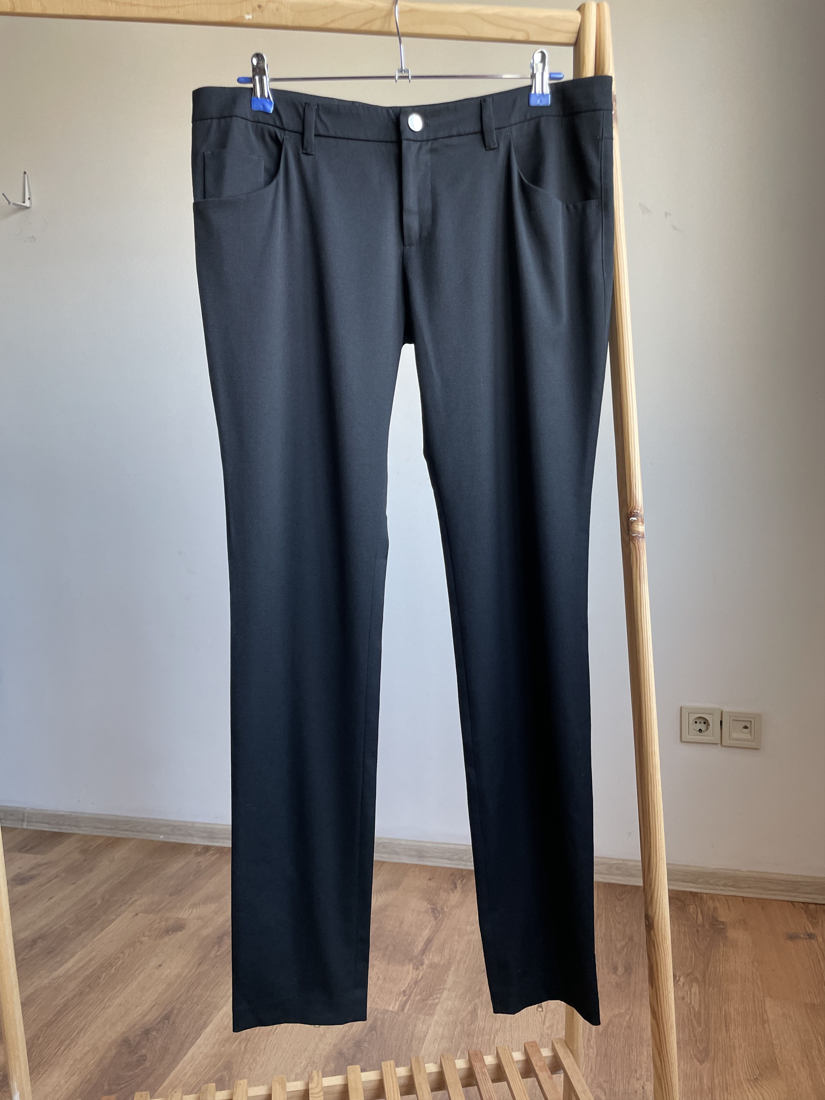 Prada Prada Womens 2008 Ankle Zip Wool Dress Trousers Size IT 46 Size 32" / US 10 / IT 46 - 1 Thumbnail