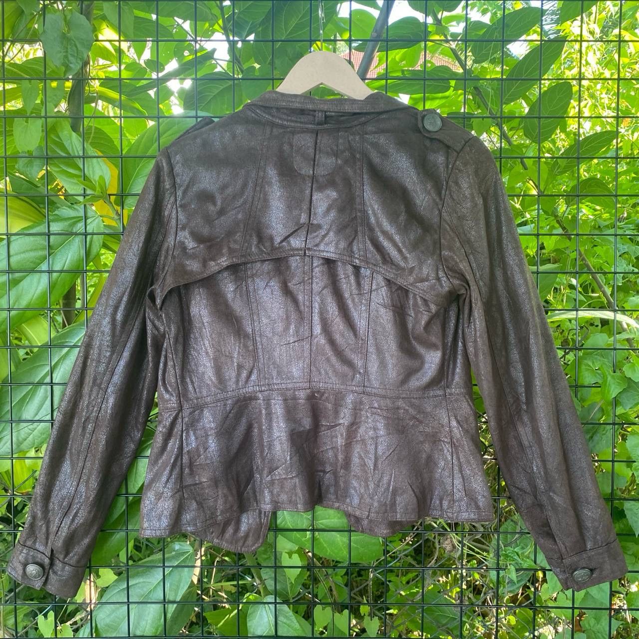 Genuine Leather × Vintage Vintage Pu Leather Crop Top Size S / US 4 / IT 40 - 11 Thumbnail