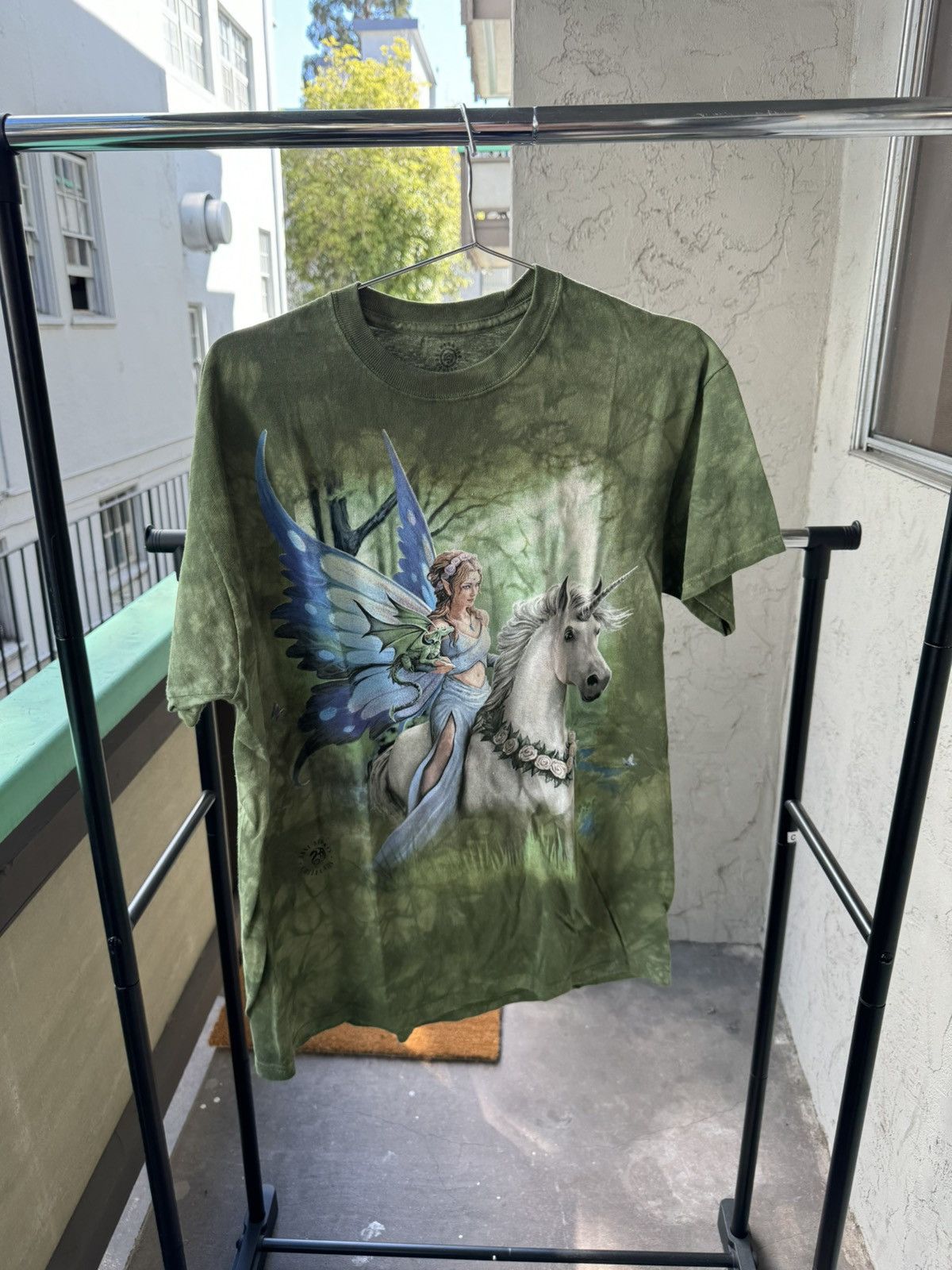 Vintage Sick Unicorn Fairy Shirt Size US L / EU 52-54 / 3 - 1 Thumbnail
