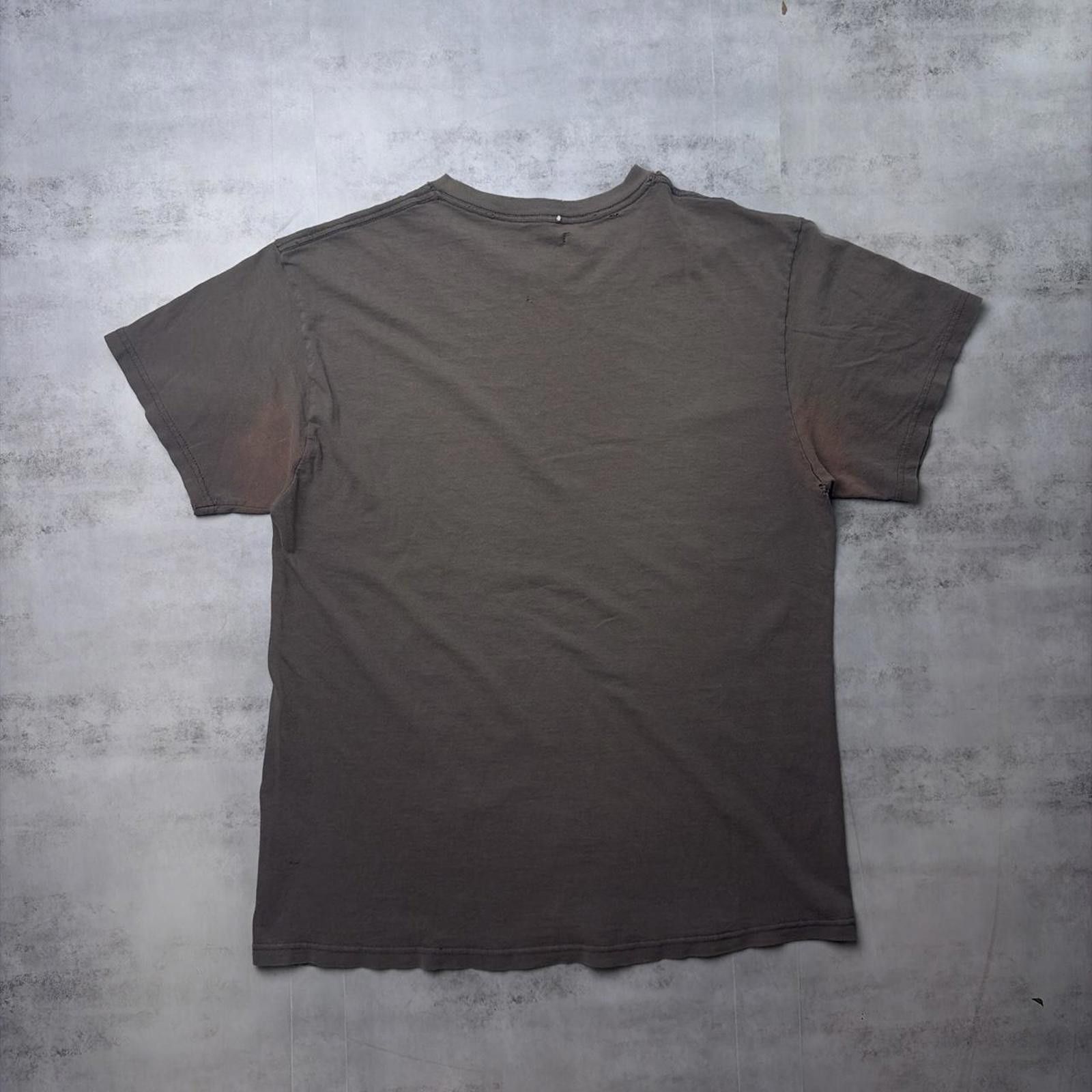 Other Y2K Grey DC Shoes Grunge Distressed Gothic Skater T-Shirt Size US L / EU 52-54 / 3 - 8 Thumbnail