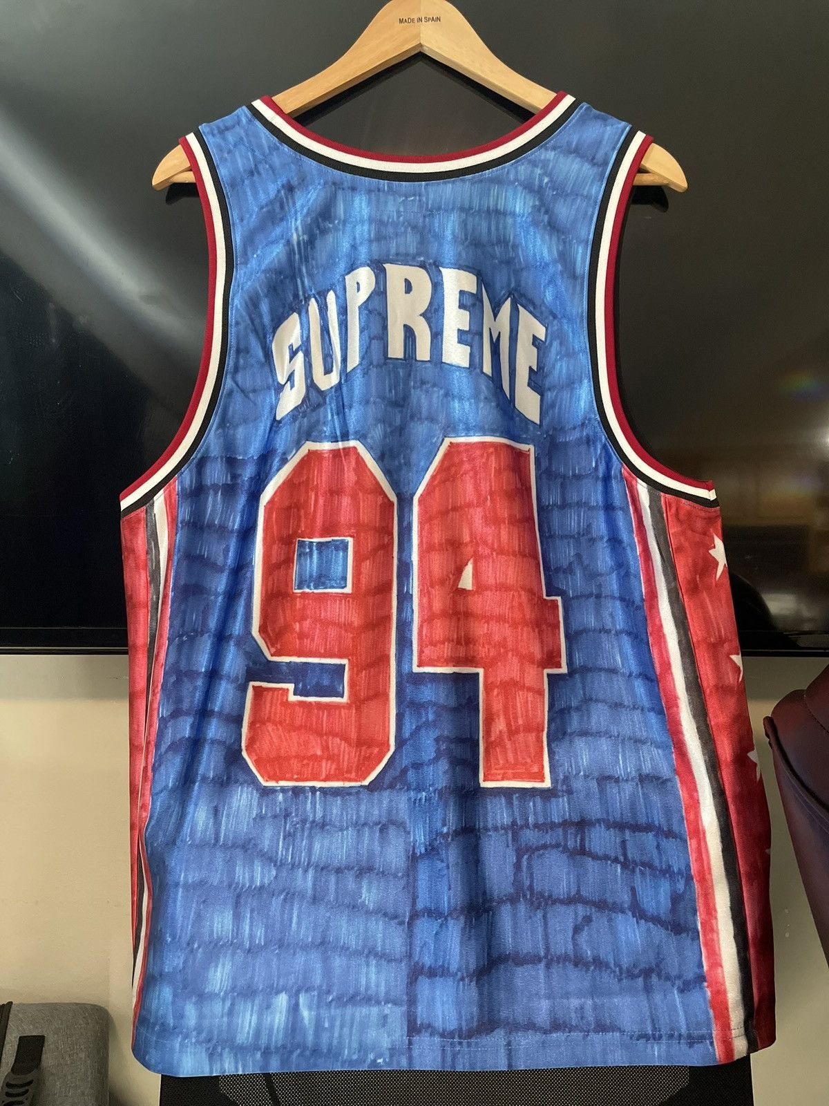 Supreme Supreme Marker BasketballJersey Size US M / EU 48-50 / 2 - 3 Thumbnail