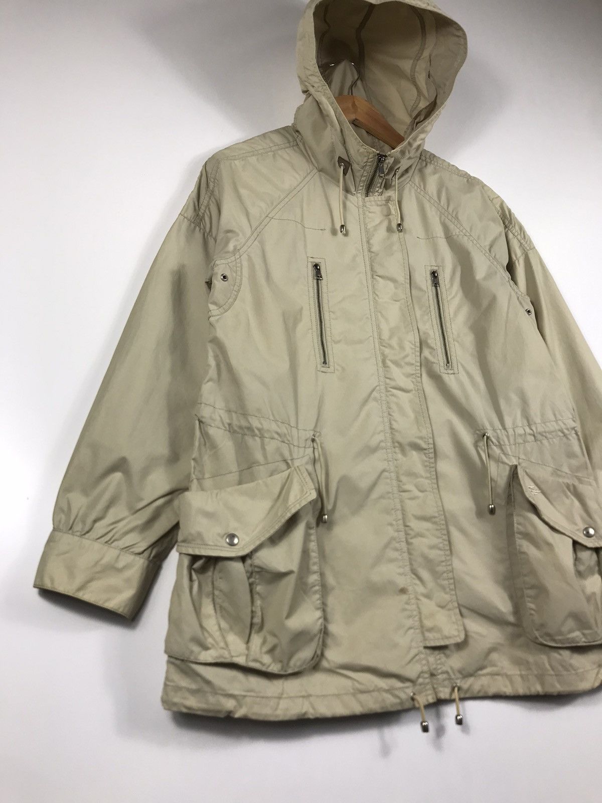 Lacoste × Vintage ⚡️Vintage Lacoste Hooded Parka Jacket Size XS / US 0-2 / IT 36-38 - 2 Thumbnail