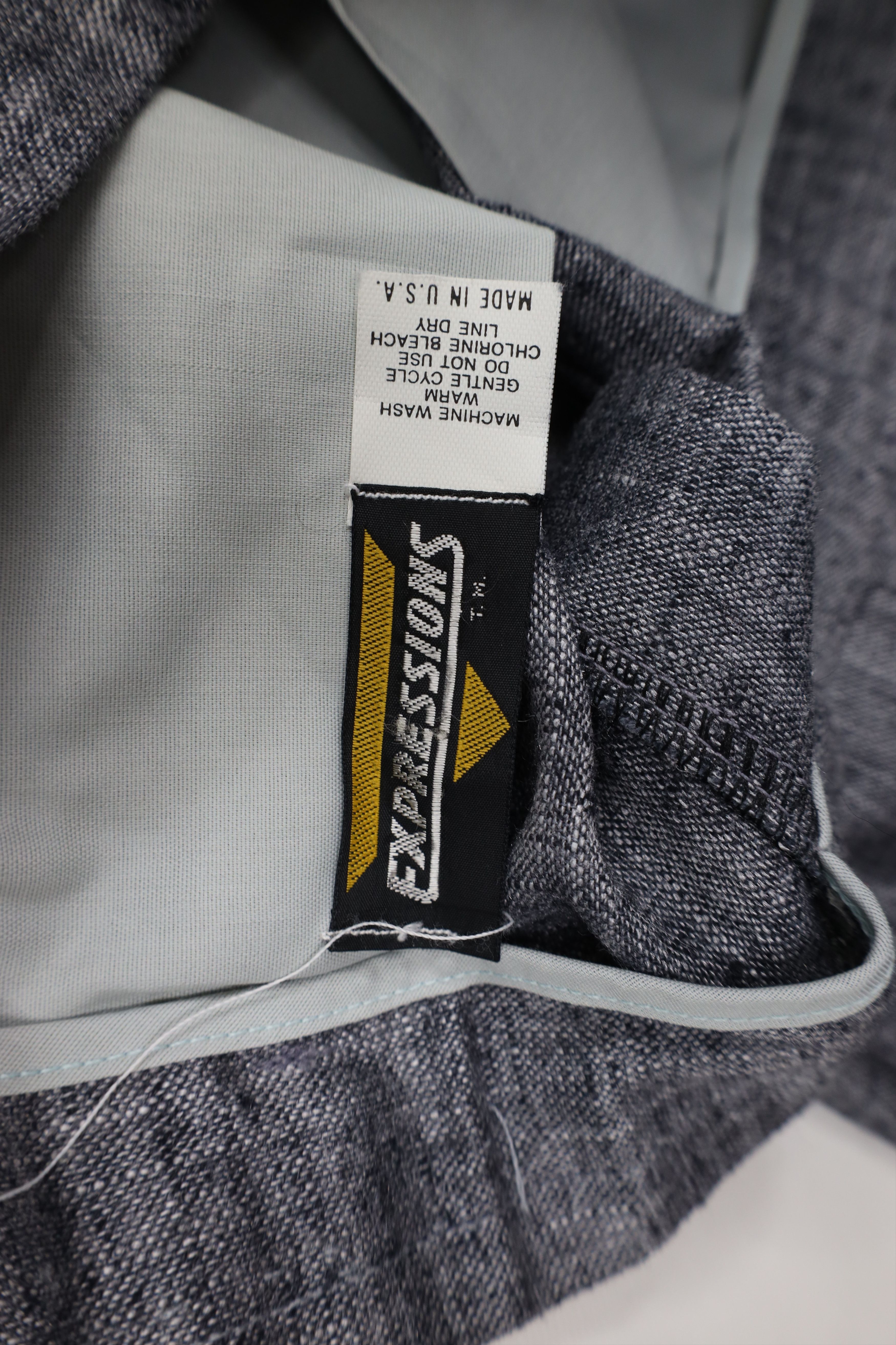 Vintage Deadstock Vintage 70s Rockabilly Fleck Tweed Chino Pants USA Size US 36 / EU 52 - 8 Thumbnail