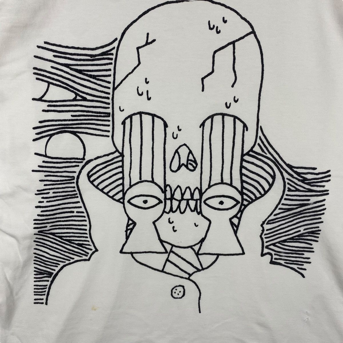 Burton × Vintage Vintage 00's BURTON Art Graphic Long Sleeve Tee Shirt Size US XL / EU 56 / 4 - 2 Thumbnail