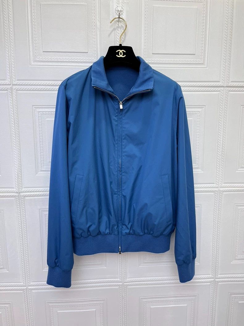 Loro Piana LORO PIANA Blue double-sided jacket Size S / US 4 / IT 40 - 1 Thumbnail
