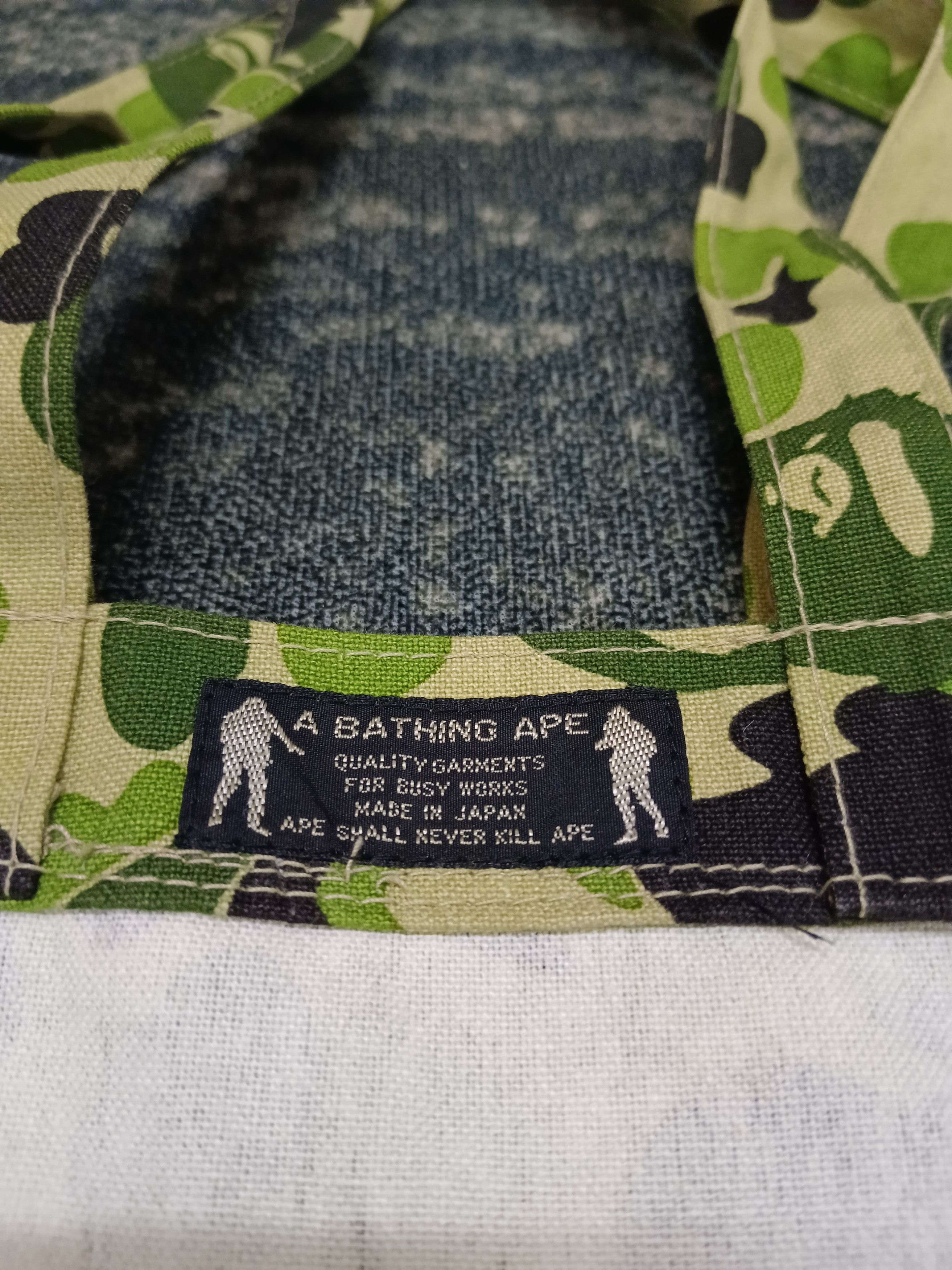 Bape A BATHING APE CAMO SMALL TOTE BAG Size ONE SIZE - 6 Thumbnail