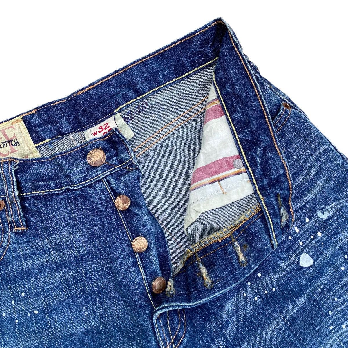 Abercrombie & Fitch Bootcut Abercrombie and Fitch Distressed Denim Jeans Size US 32 / EU 48 - 6 Thumbnail