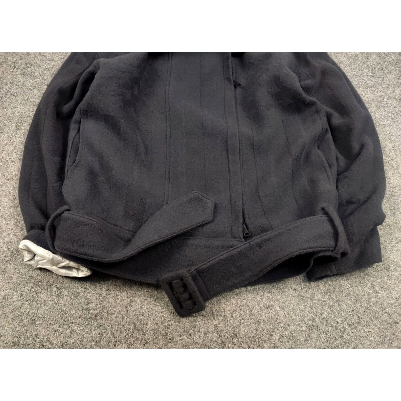 Vintage JC de Castelbajac Paris Design Dark Gray Wool Zip Women's Jacket Jacket Womens Regular 42 Gray Wool Zip Paris Design Castelbajac Vintage No Size M / US 6-8 / IT 42-44 - 5 Thumbnail