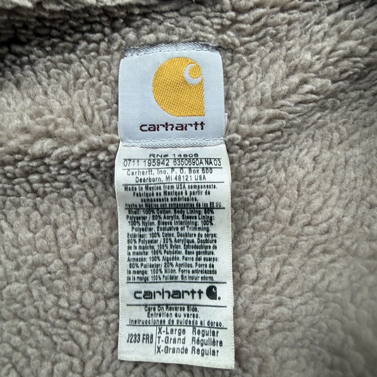 Carhartt Vintage carhatt denim jacket Size US XL / EU 56 / 4 - 3 Thumbnail