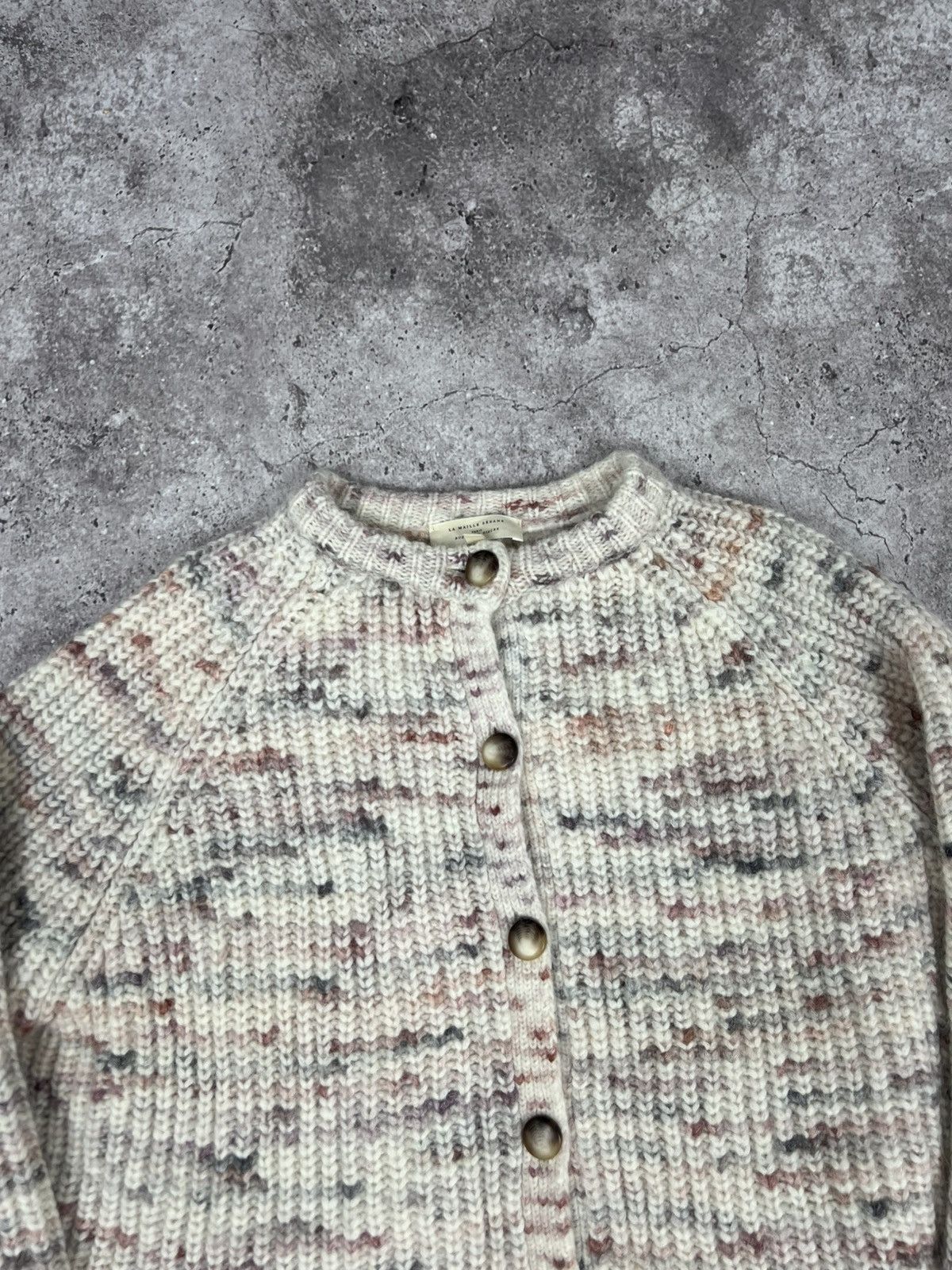 Sezane Sezane Alpaca Cardigan Sweater Beige Size L / US 10 / IT 46 - 4 Thumbnail