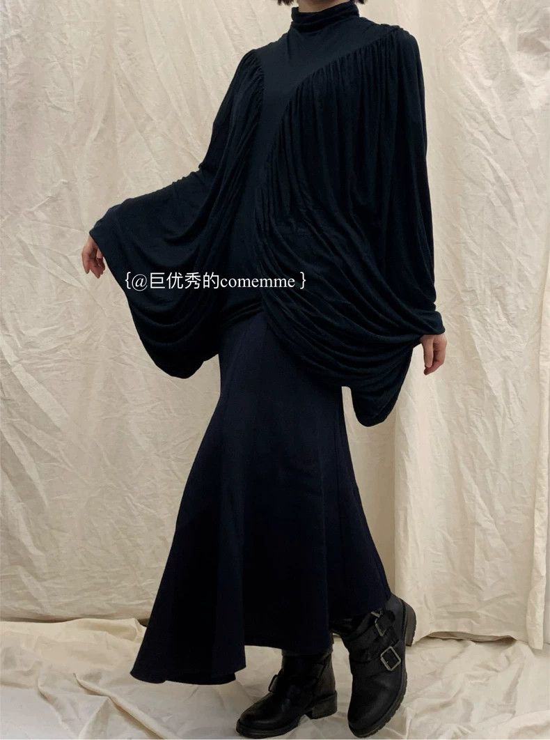 Comme des Garcons Comme Des Garcons size S Navy Blue Dark Blue Wool Twill Ir Size 24" / US 00 / IT 34 - 7 Thumbnail