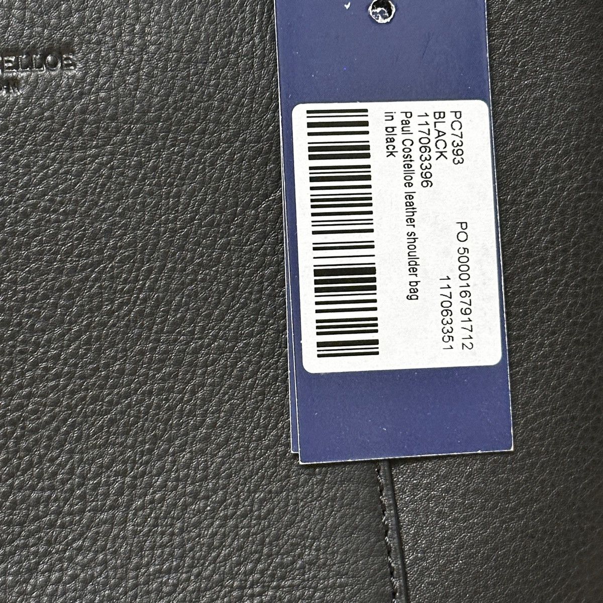 Other Paul Costelloe Black Genuine Leather Bag Size ONE SIZE - 4 Thumbnail