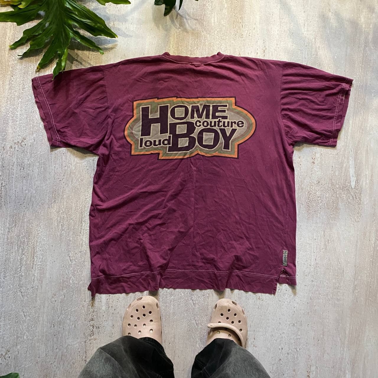 HOMME BOY CO. VINTAGE 90S HOME BOY LOUD COUTURE AMAZING FADED RARE TEE Size US XXL / EU 58 / 5 - 1 Thumbnail