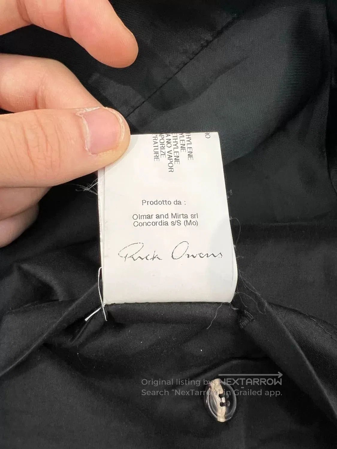 Rick Owens Rick Owens Herali Runway Coat. Size US M / EU 48-50 / 2 - 6 Thumbnail