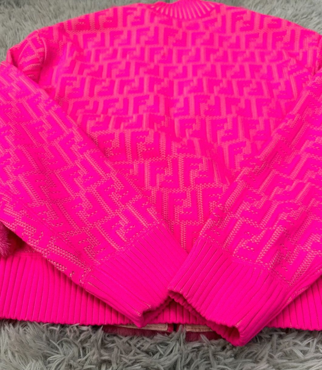 Fendi Fendi Coral Pink Mink Fur Jacket Size XS / US 0-2 / IT 36-38 - 4 Thumbnail