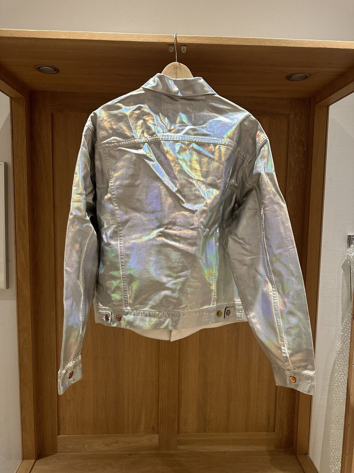 Acne Studios Acne Studios Metallic Jacket Size US XL / EU 56 / 4 - 5 Thumbnail