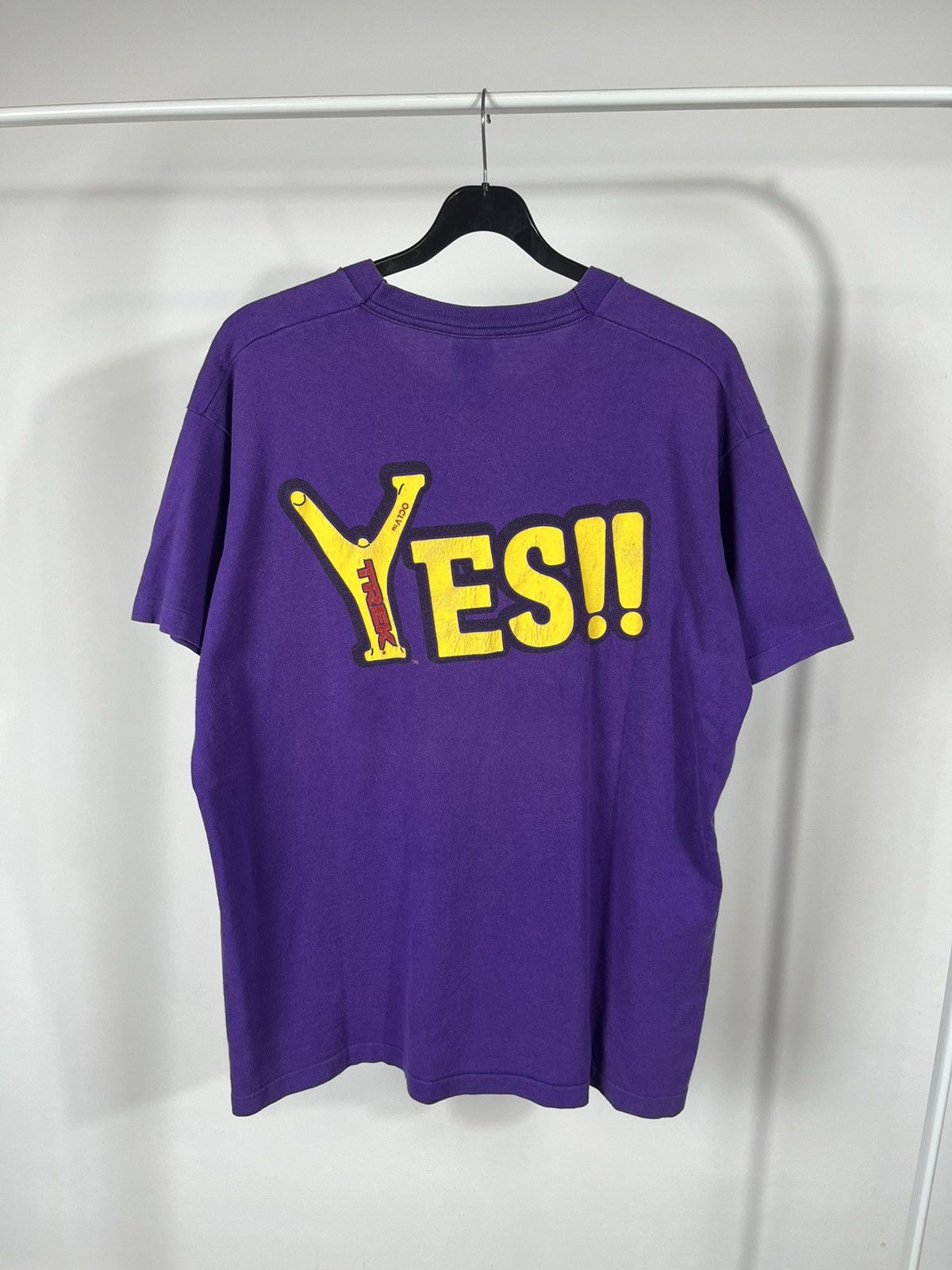Fruit Of The Loom Vintage Trek USA Purple Tee Fruit of the Loom XL Made in USA Size US XL / EU 56 / 4 - 10 Thumbnail
