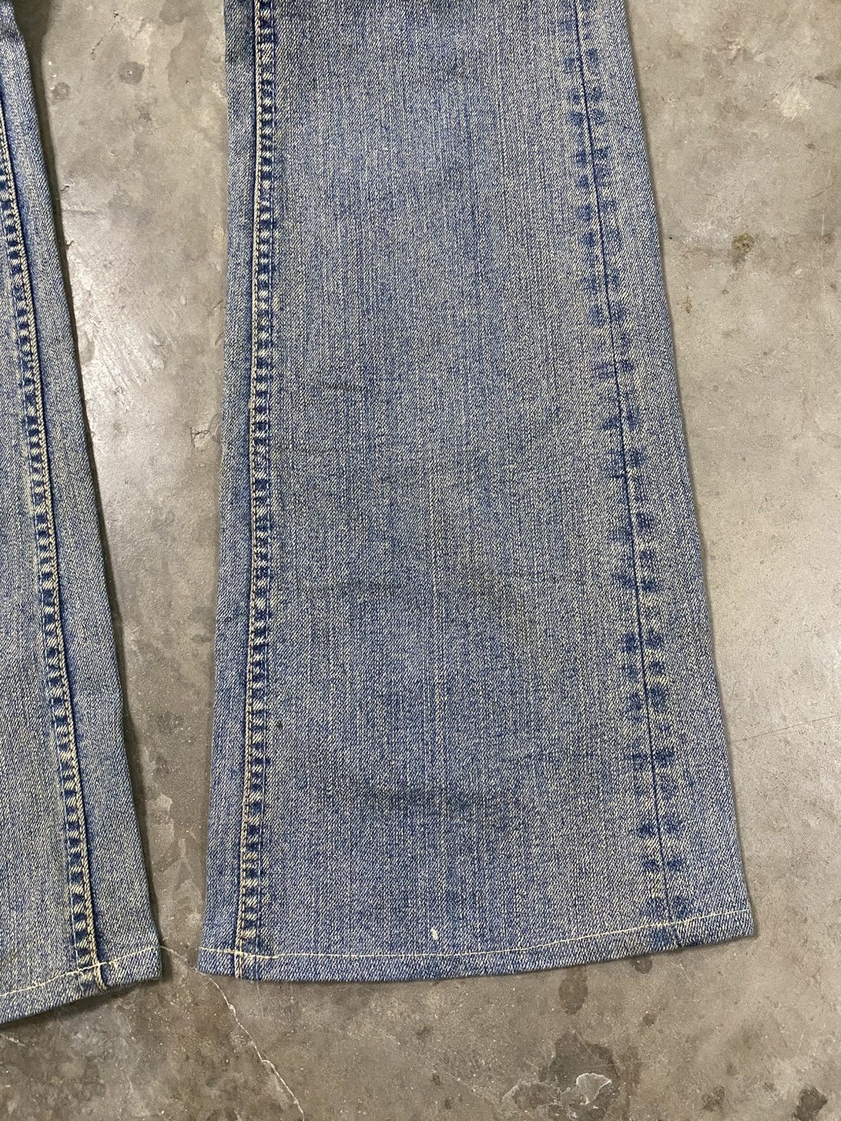 Hysteric Glamour × If Six Was Nine × Tornado Mart Flare Jeans Georgia Love Cargo Stretch Jeans @267 Size US 29 - 6 Thumbnail