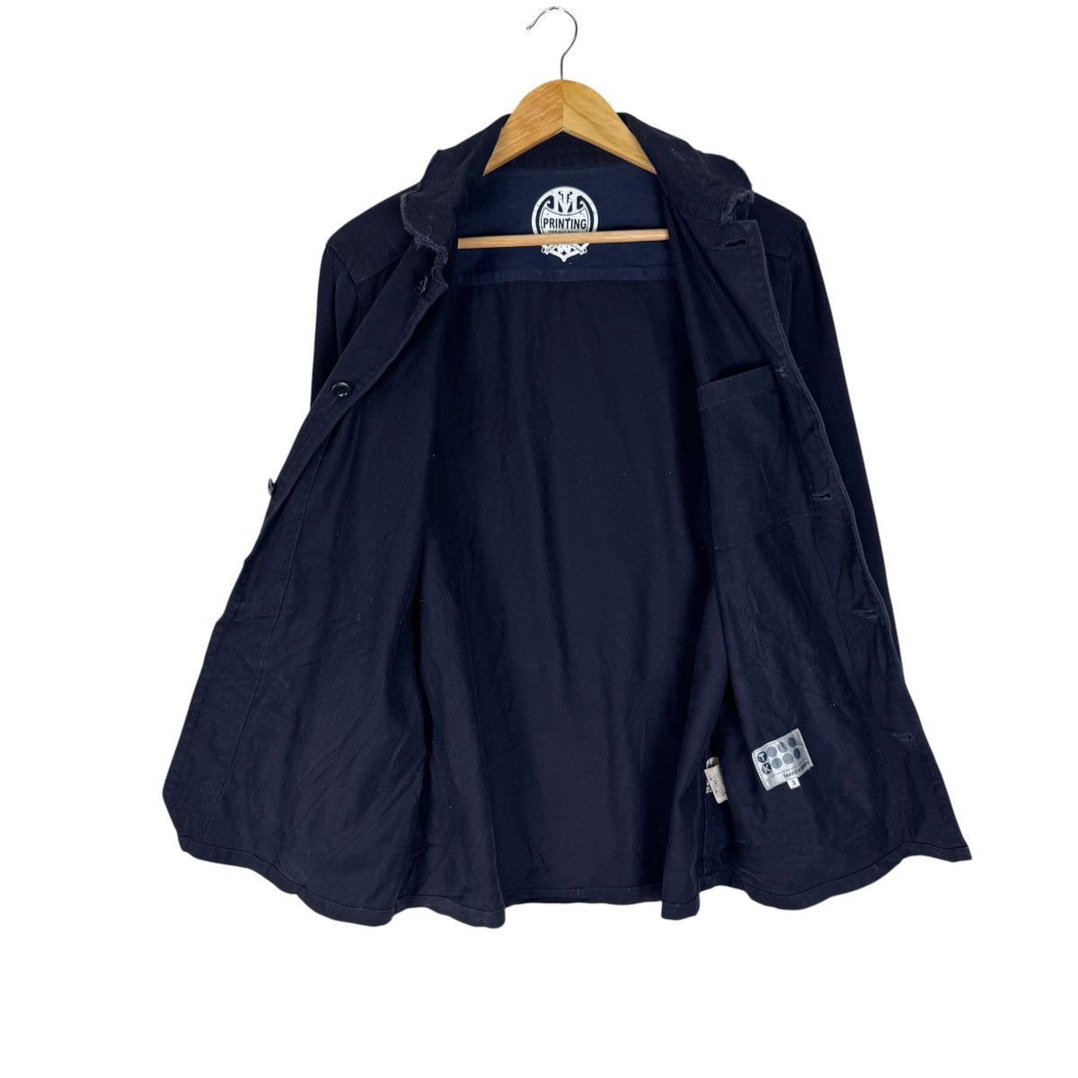 Takeo Kikuchi ☀️TAKEO KIKUCHI SHAWL COLLAR USN JACKET Size US L / EU 52-54 / 3 - 9 Thumbnail