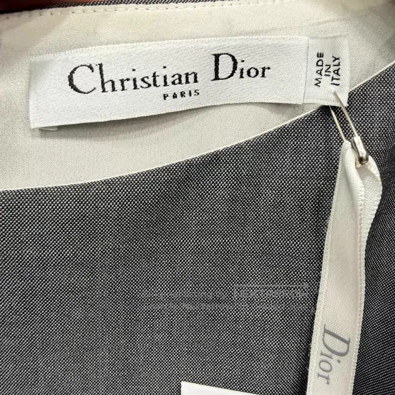 Dior Dior Gray dress Size XS / US 0-2 / IT 36-38 - 2 Thumbnail
