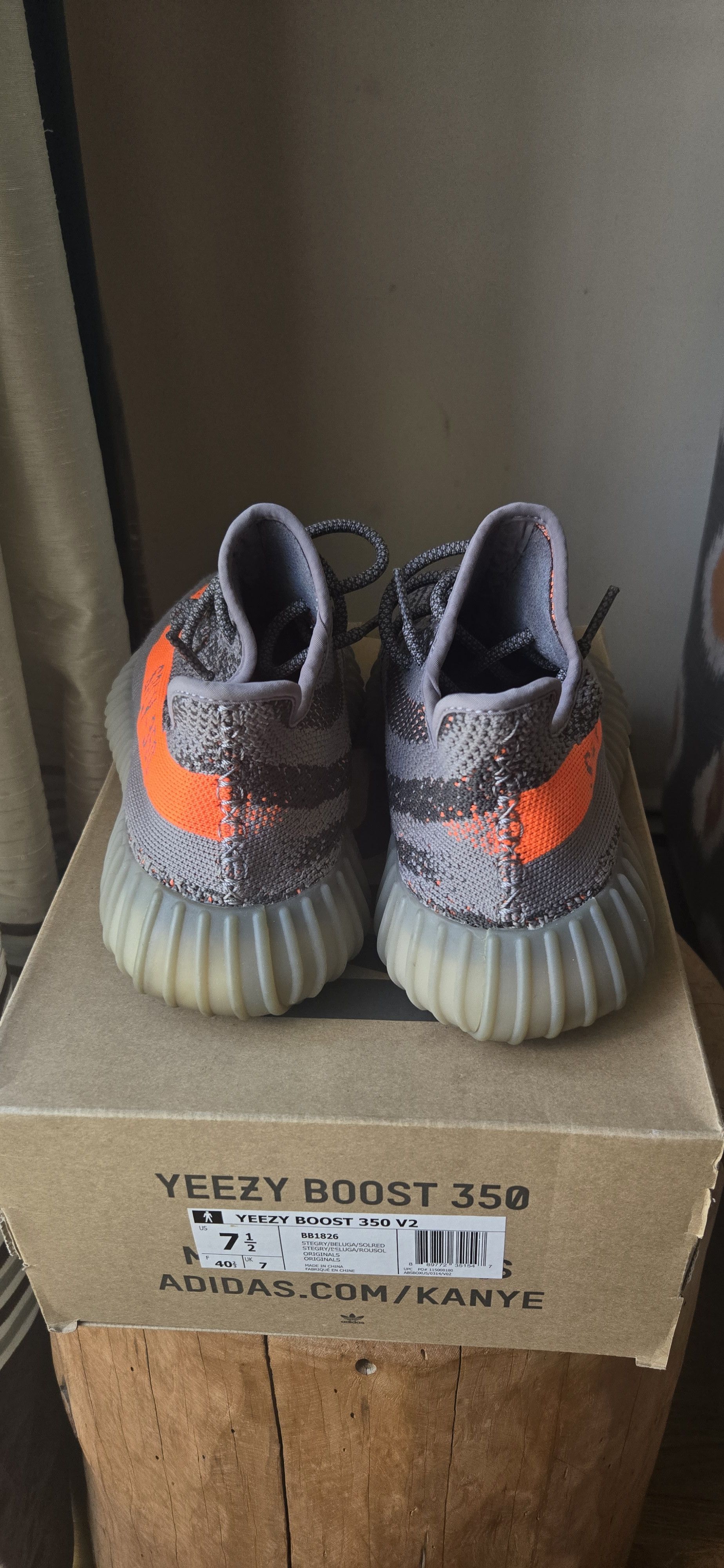 Adidas × Yeezy Yeezy Boost 350 Beluga Size US 7.5 / EU 40-41 - 3 Thumbnail