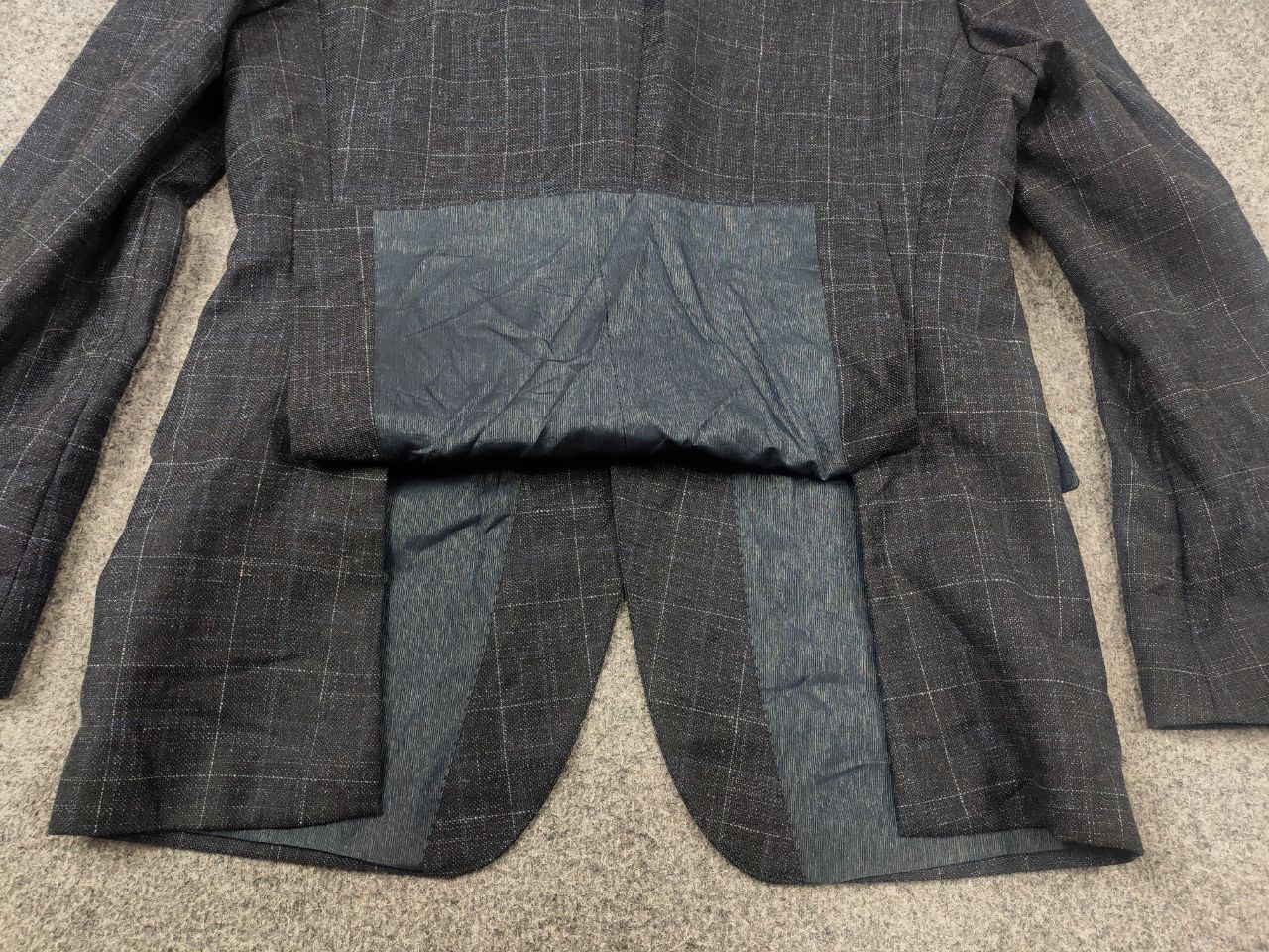 Hugo Boss Hugo Boss lanificio tesse biella Wool check Blazer Jacket Size US L / EU 52-54 / 3 - 9 Thumbnail